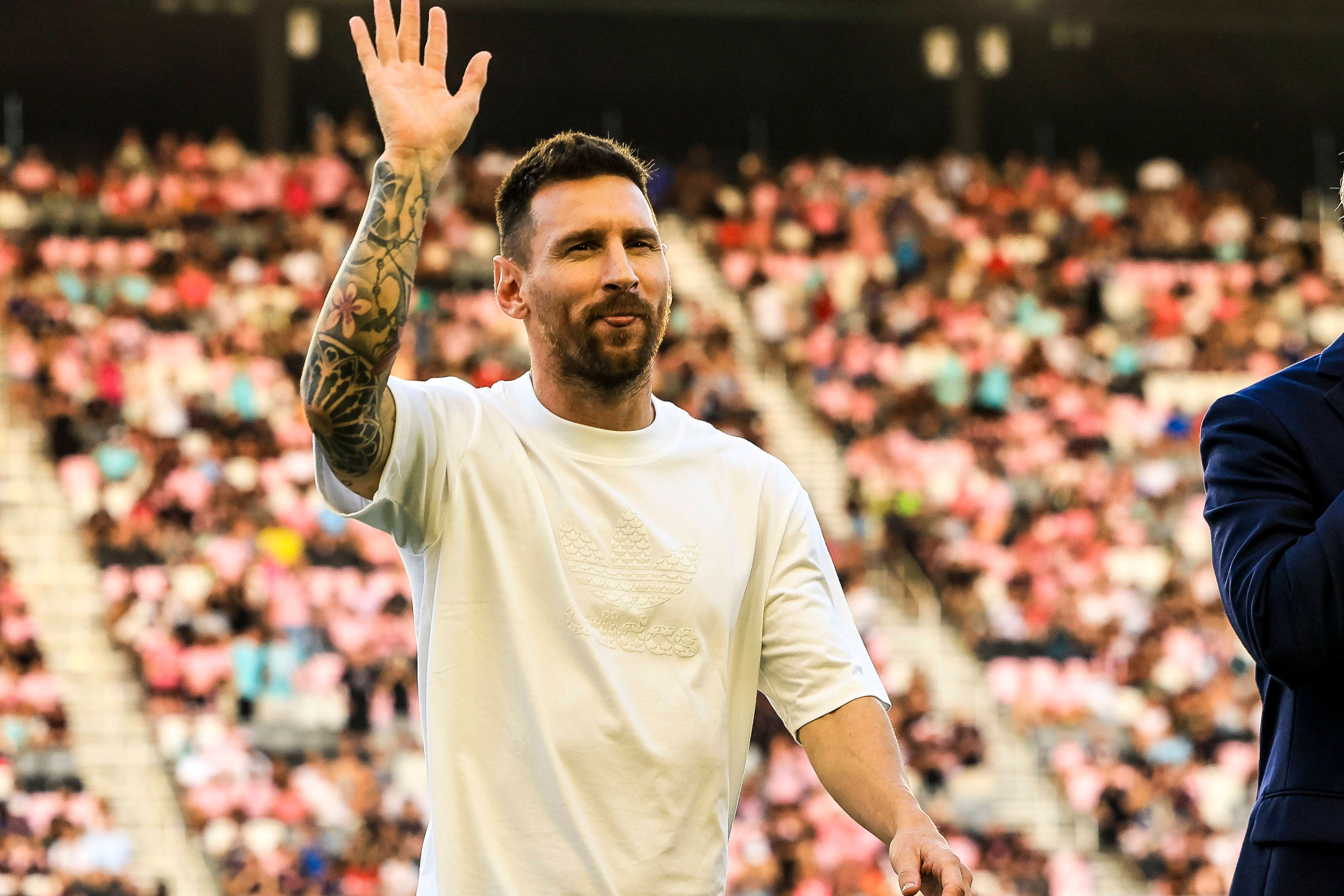 Bei seiner Rückkehr nach Miami wurde Lionel Messi gefeiert.