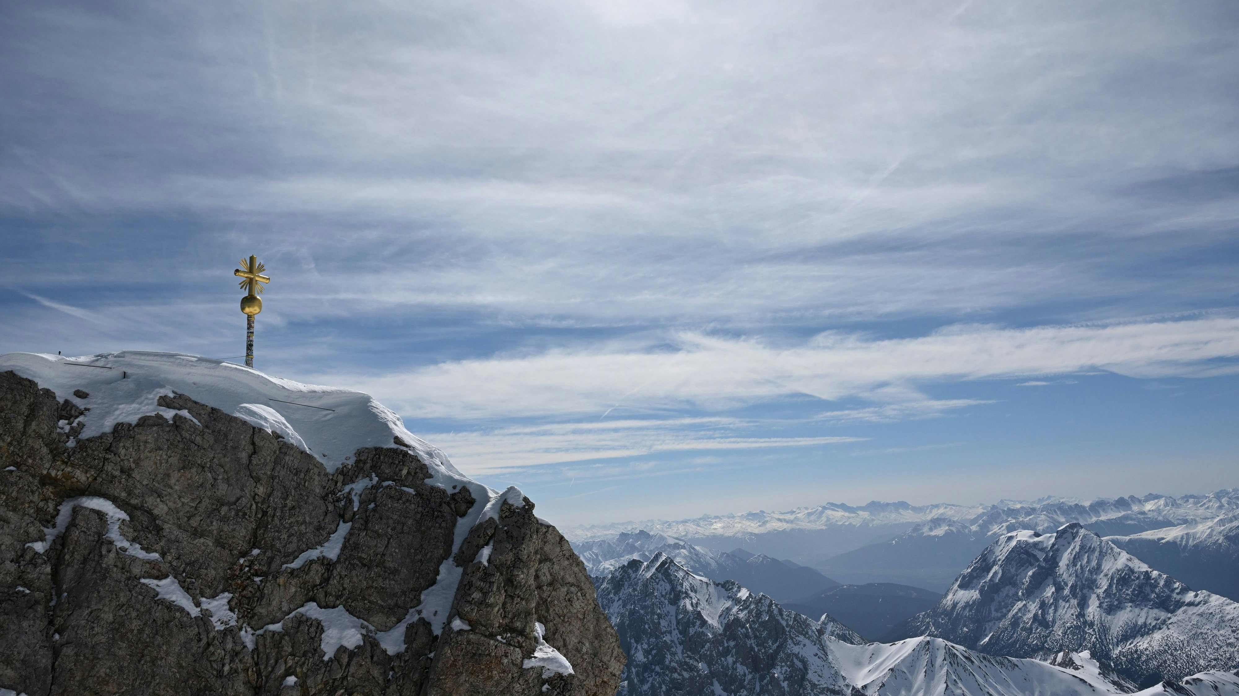 Das Unglück ereignete sich auf der Zugspitze.