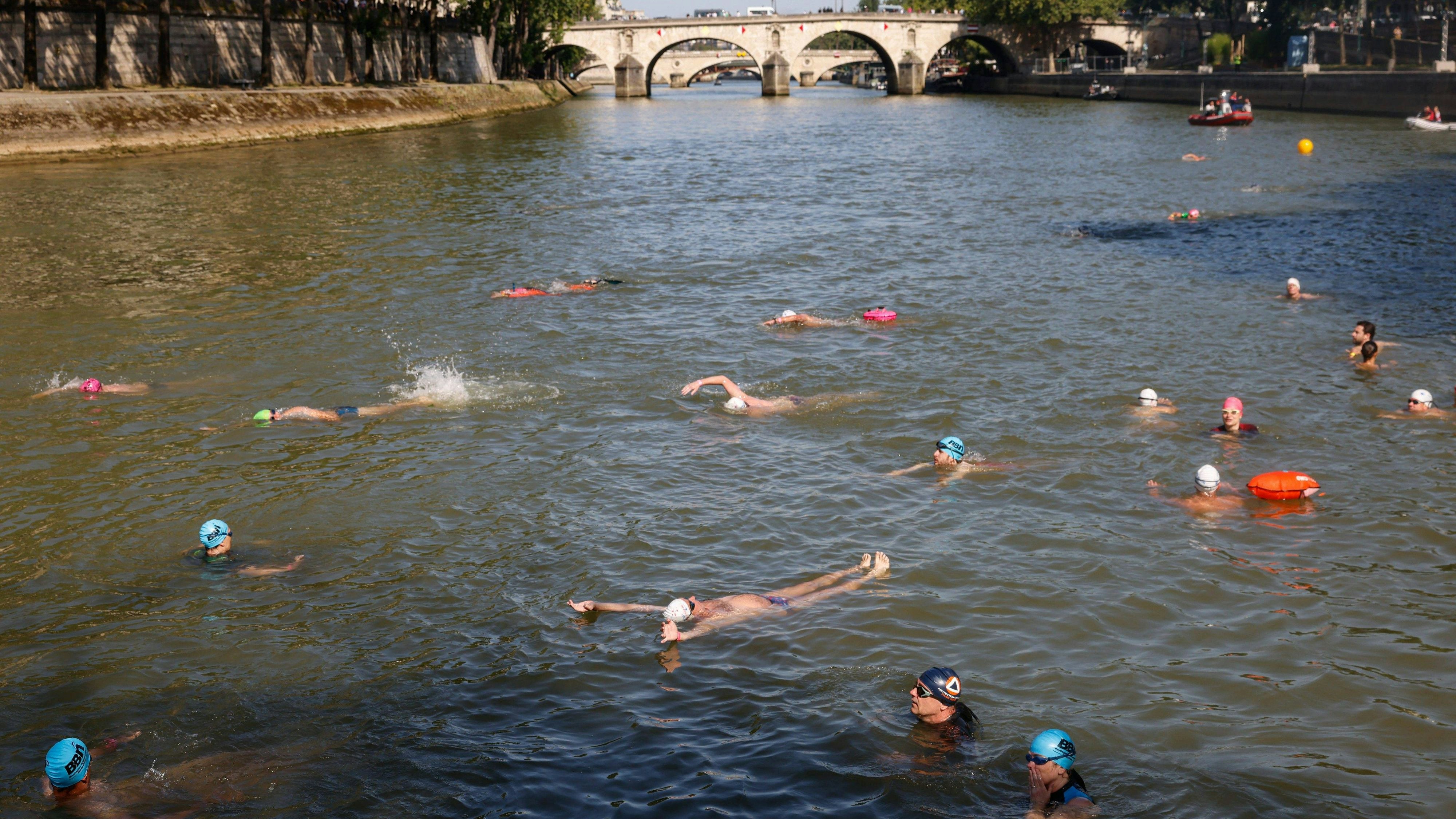 Die mangelnde Wasserqualität von Paris sorgt für Unruhe.