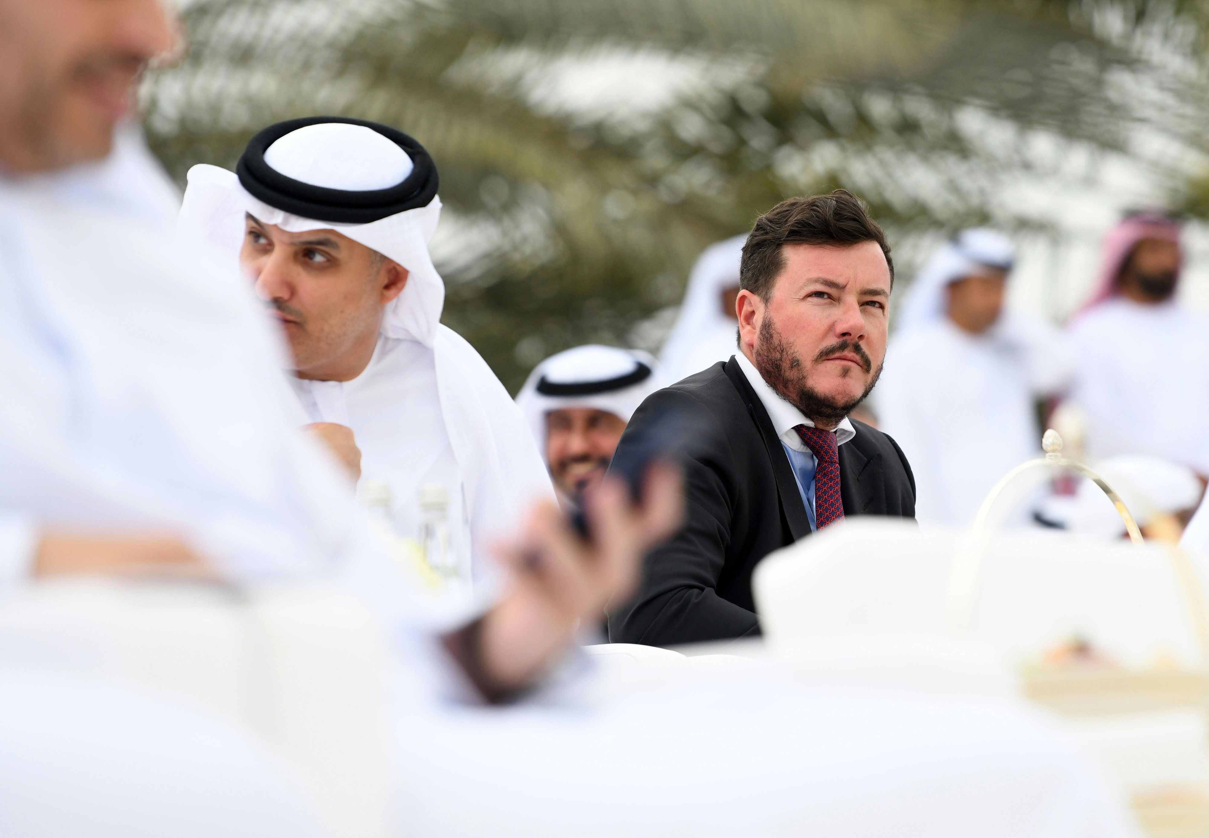 René Benko war 2018 mit dem damaligen Bundeskanzler Sebastian Kurz auf Staatsbesuch in Abu Dhabi. Das legte ihm die Rutsche, die Scheichs als Signa-Investoren zu gewinnen.