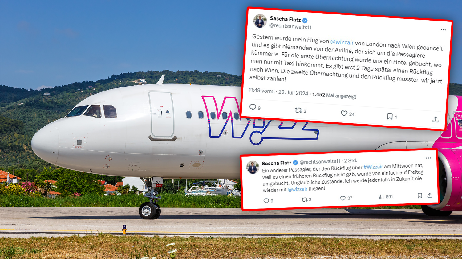 Heute.at - Flug gestrichen! Wiener muss jetzt für Heimkehr blechen