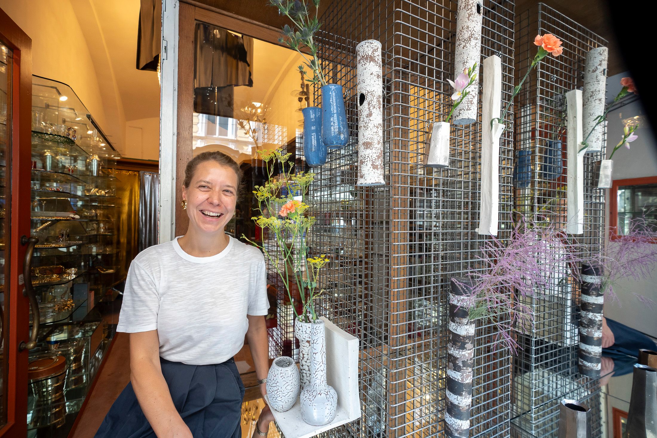 Die Kunsthändlerin ist Tochter der Direktorin des Heidi Horten Museums, Agnes Husslein-Arco. Sie bekam ihr Gefühl für das Schöne also bereits in die Wiege gelegt.