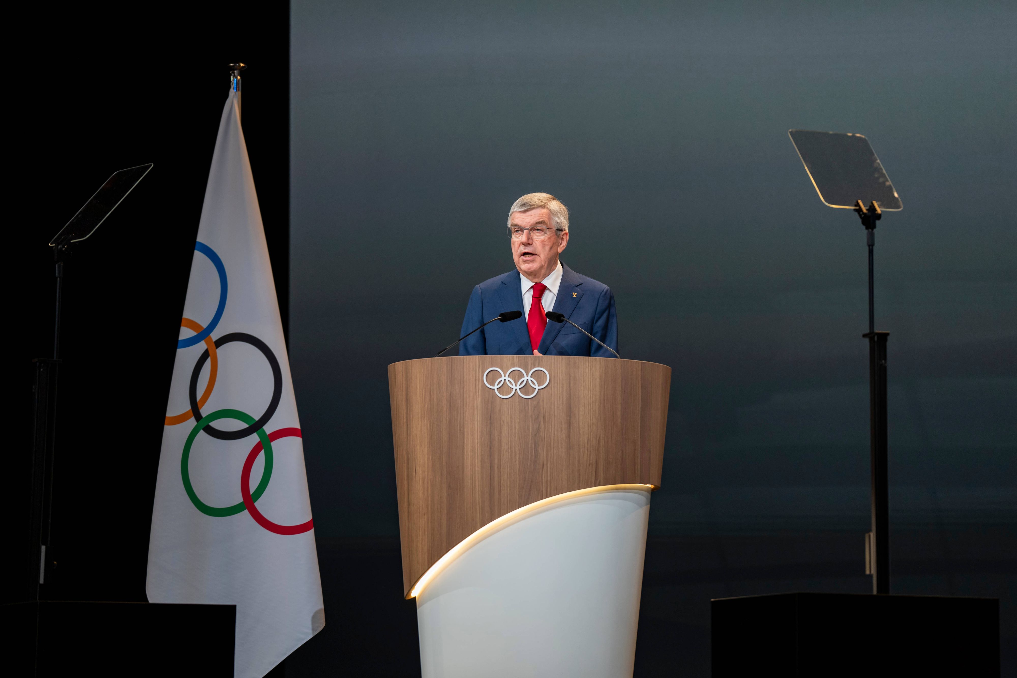 Thomas Bach und das olympische Komitee gab die Neuerung bekannt.