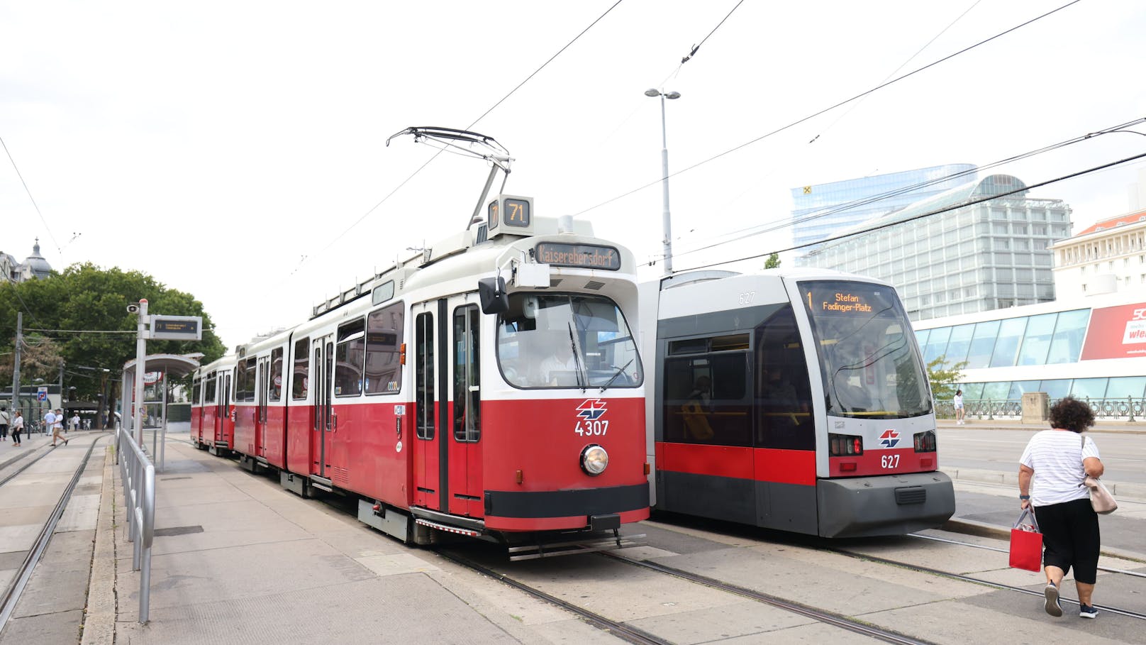 Ersatzverkehr am Ring steht bereit.