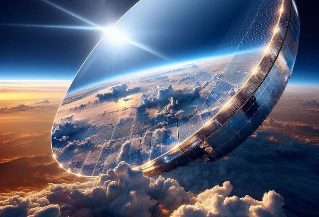 Geoengineering: Mit gigantischen Spiegeln könnte das Sonnenlicht zurück in den Weltraum geworfen werden