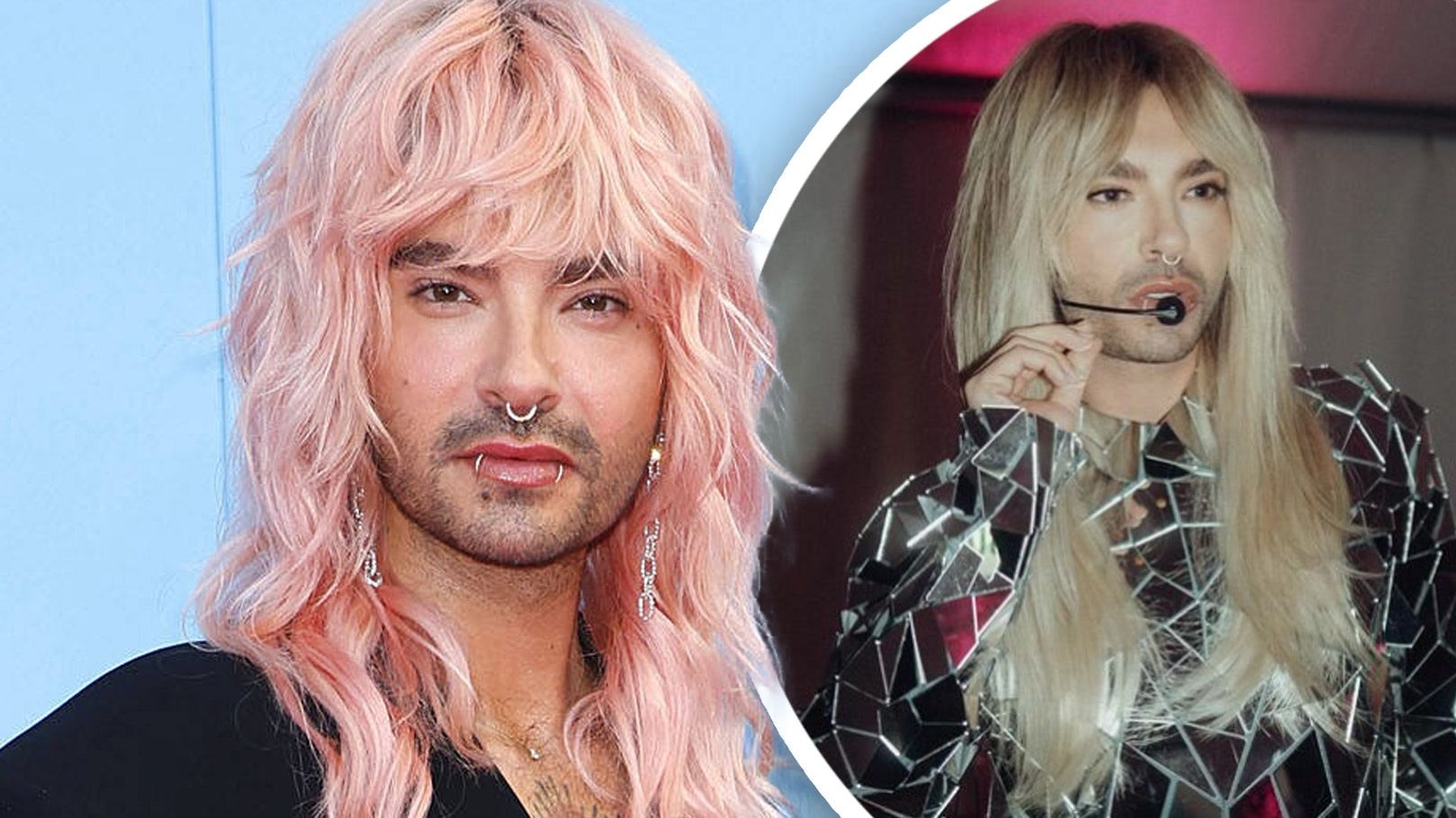 Bill Kaulitz sieht plötzlich aus wie Heidi Klum.