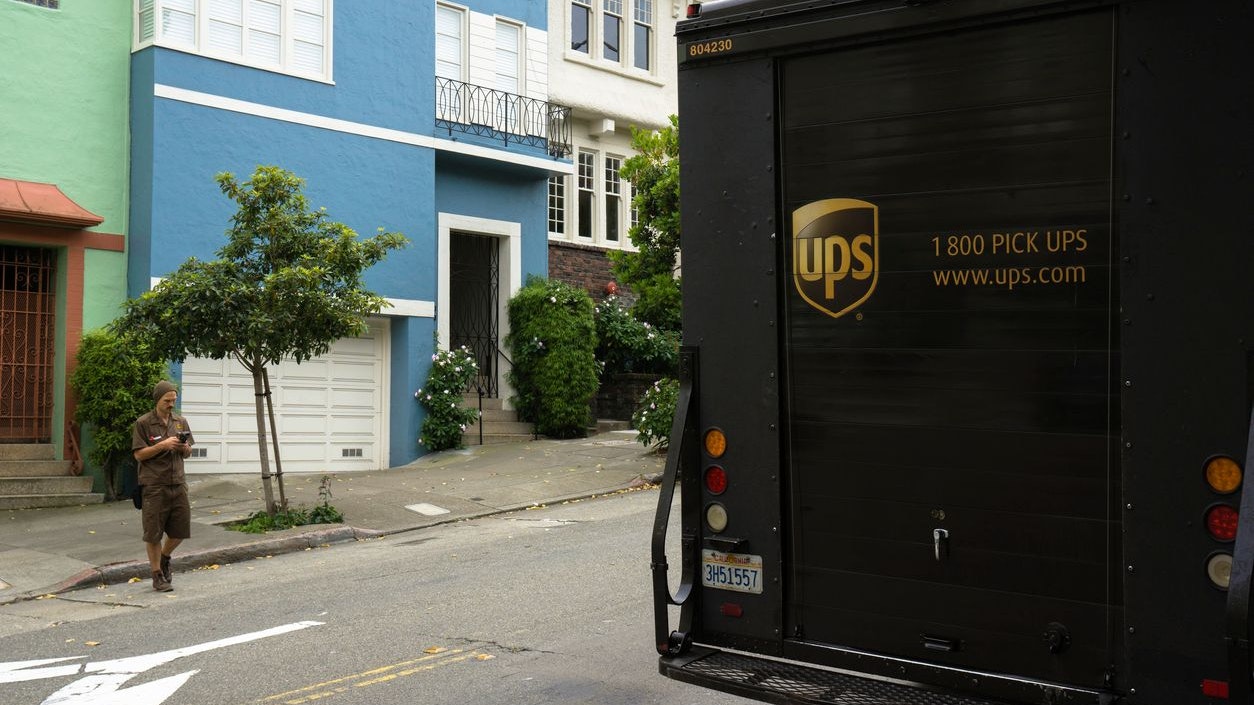 Ein UPS-Bote beging einen folgenschweren Fehler. 