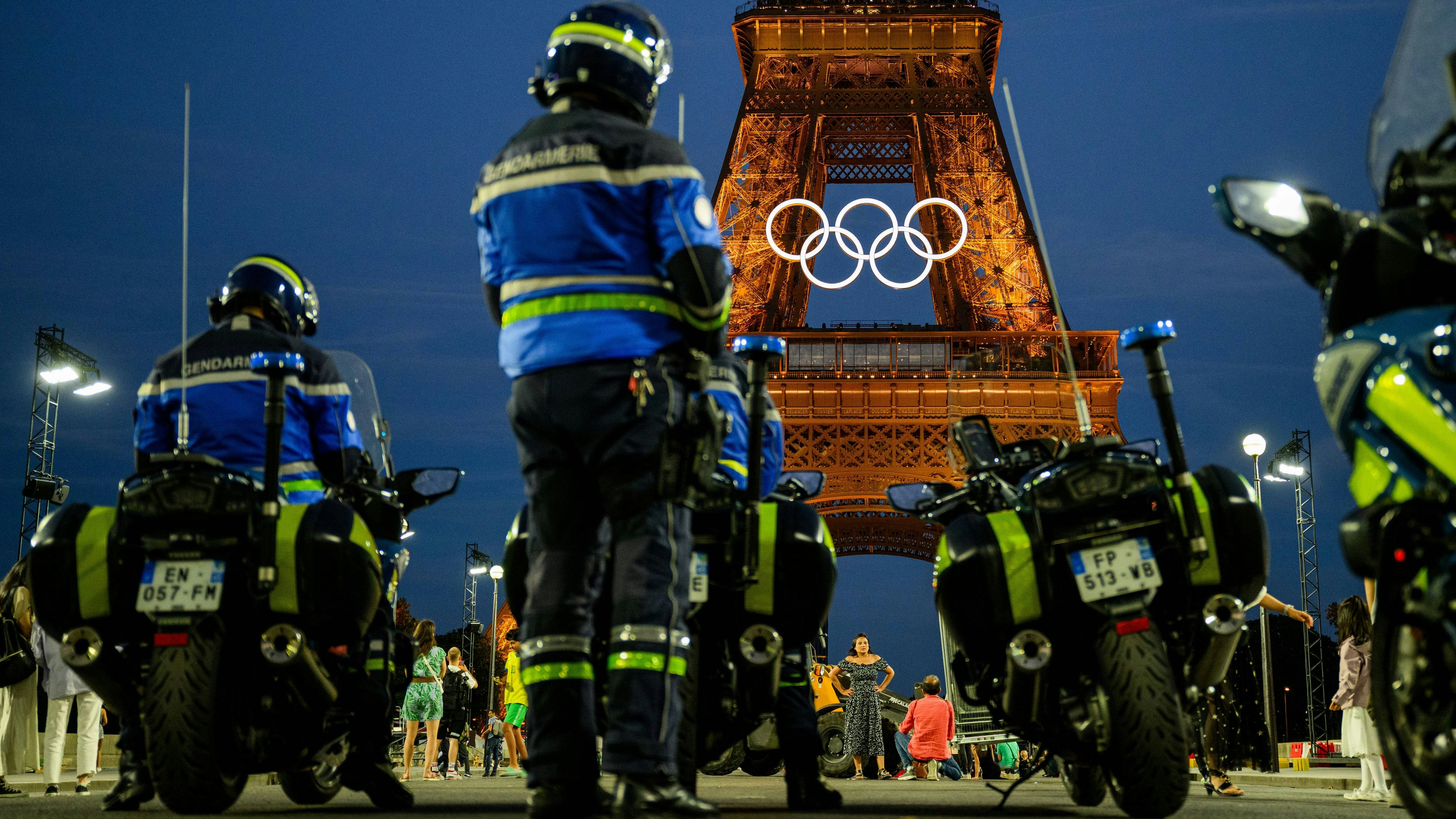 Die Sicherheitskräfte rüsten sich für Olympia