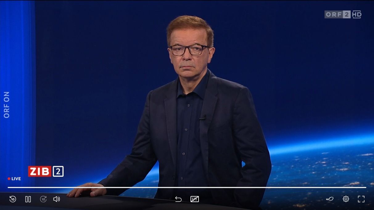 Der ehemalige Grünen-Gesundheitsminister Rudolf Anschober in der ORF-