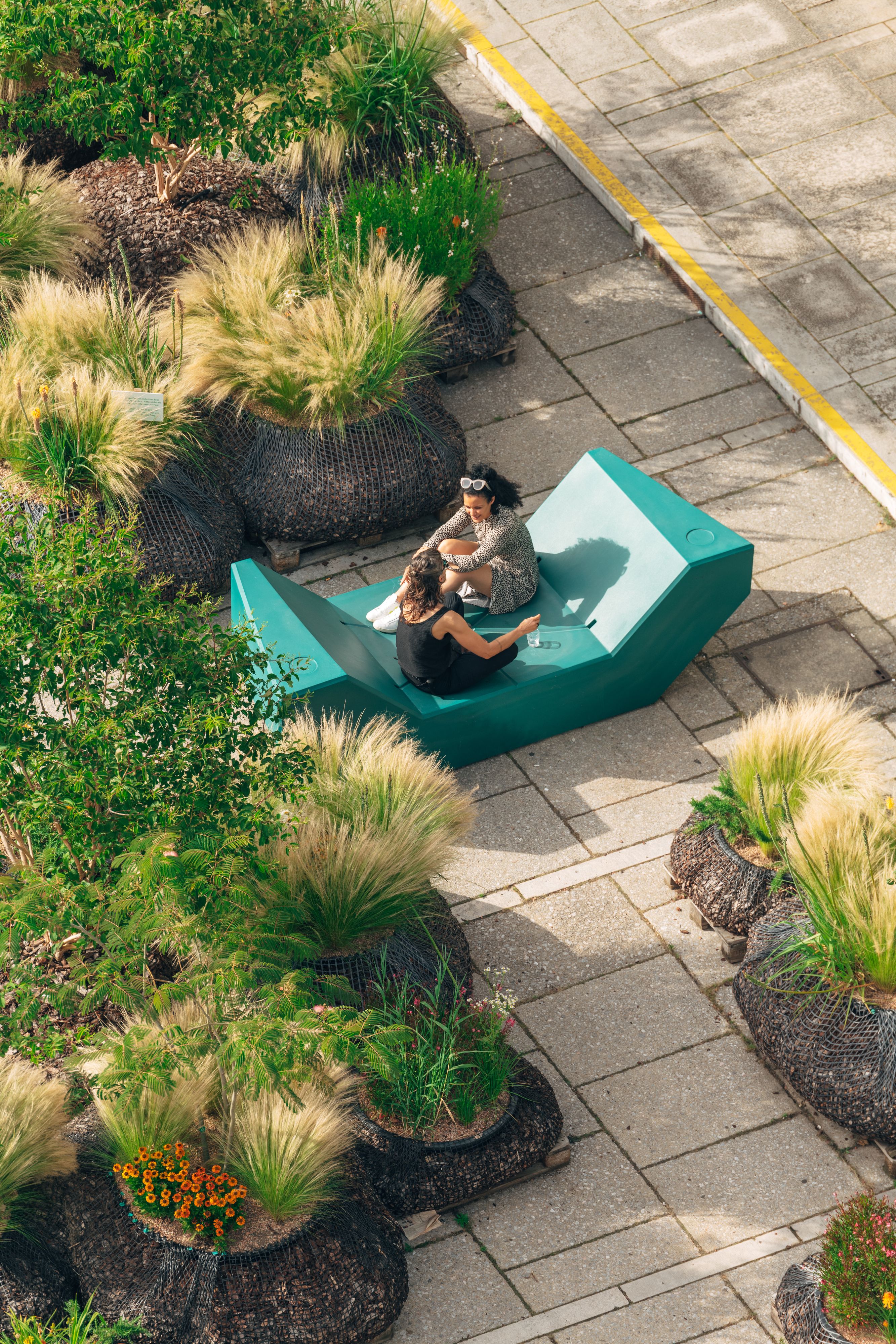 Die Enzis sind seit Jahren aus dem Haupthof des Wiener MQ nicht wegzudenken.