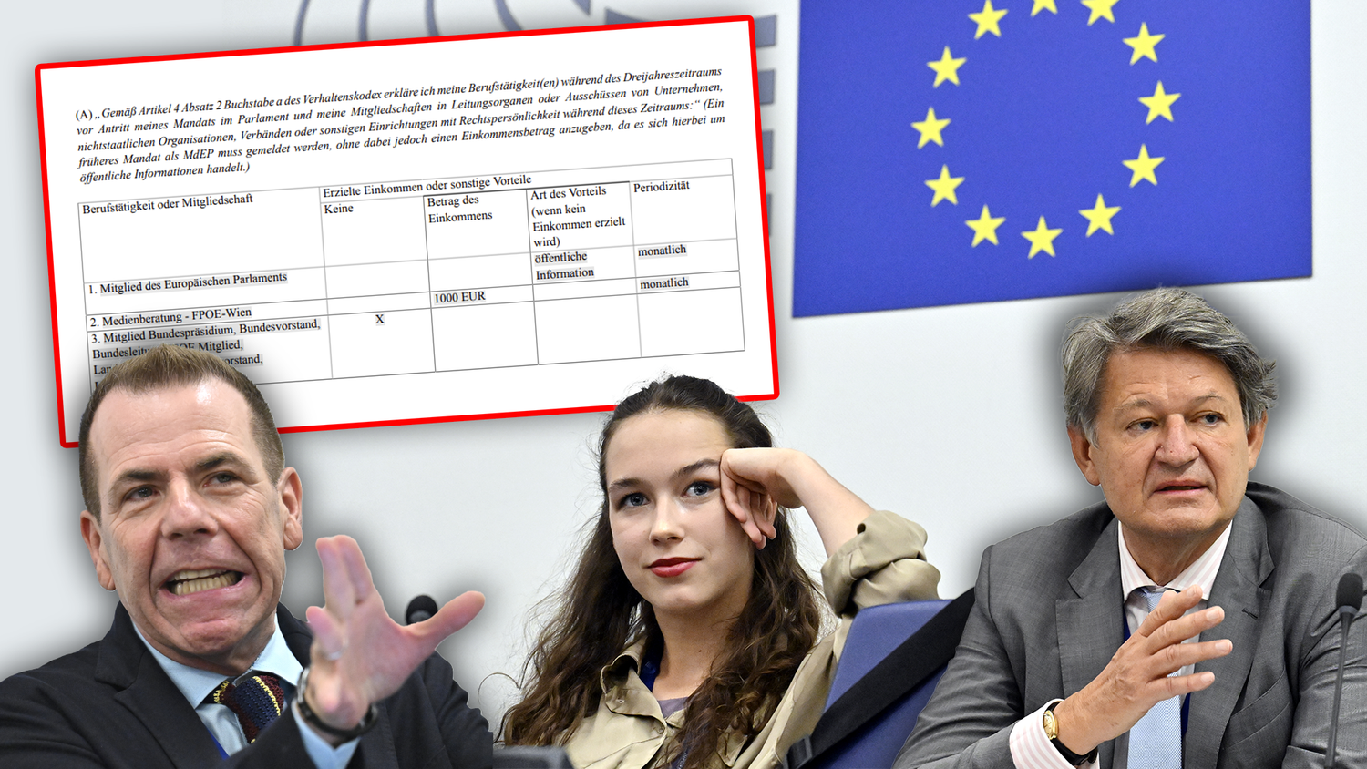 So viel verdienten die Abgeordneten zusätzlich.