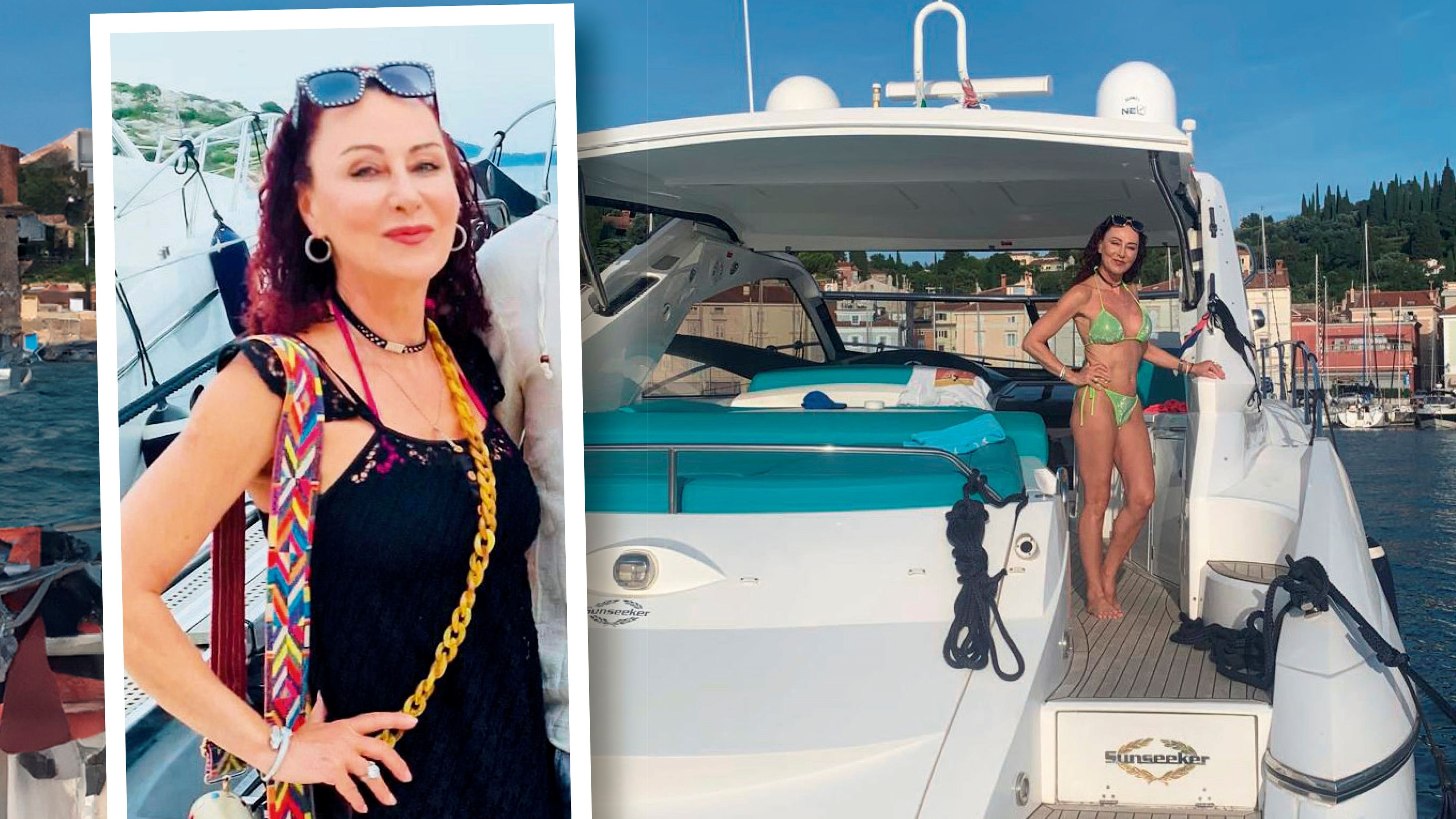 Christina Lugner ist mir ihrer 