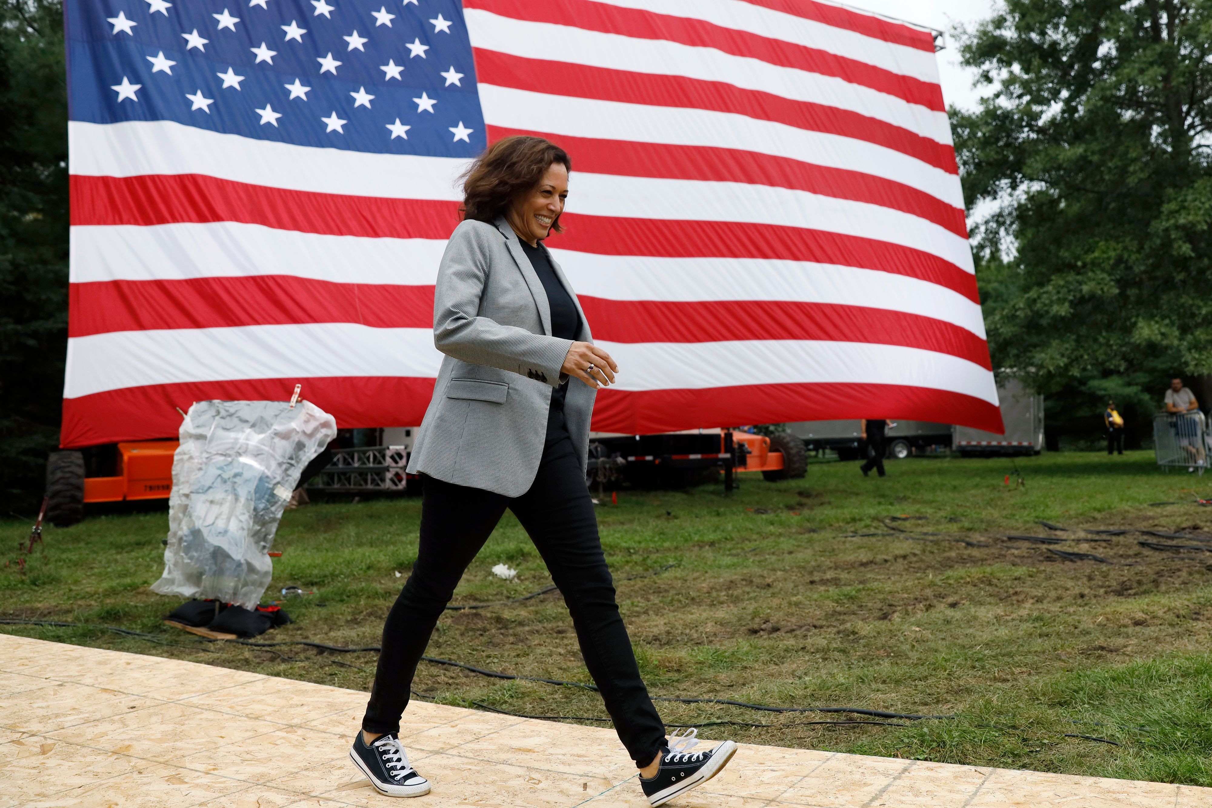 Kamala Harris ist seit ihrer Zeit als Generalstaatsanwältin engagierte Umweltschützerin.