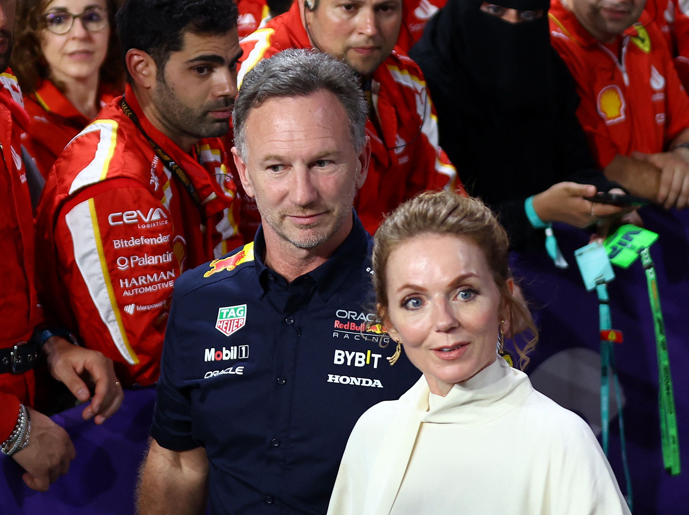 Bei Christian und Geri Horner soll es noch immer nicht glatt laufen.