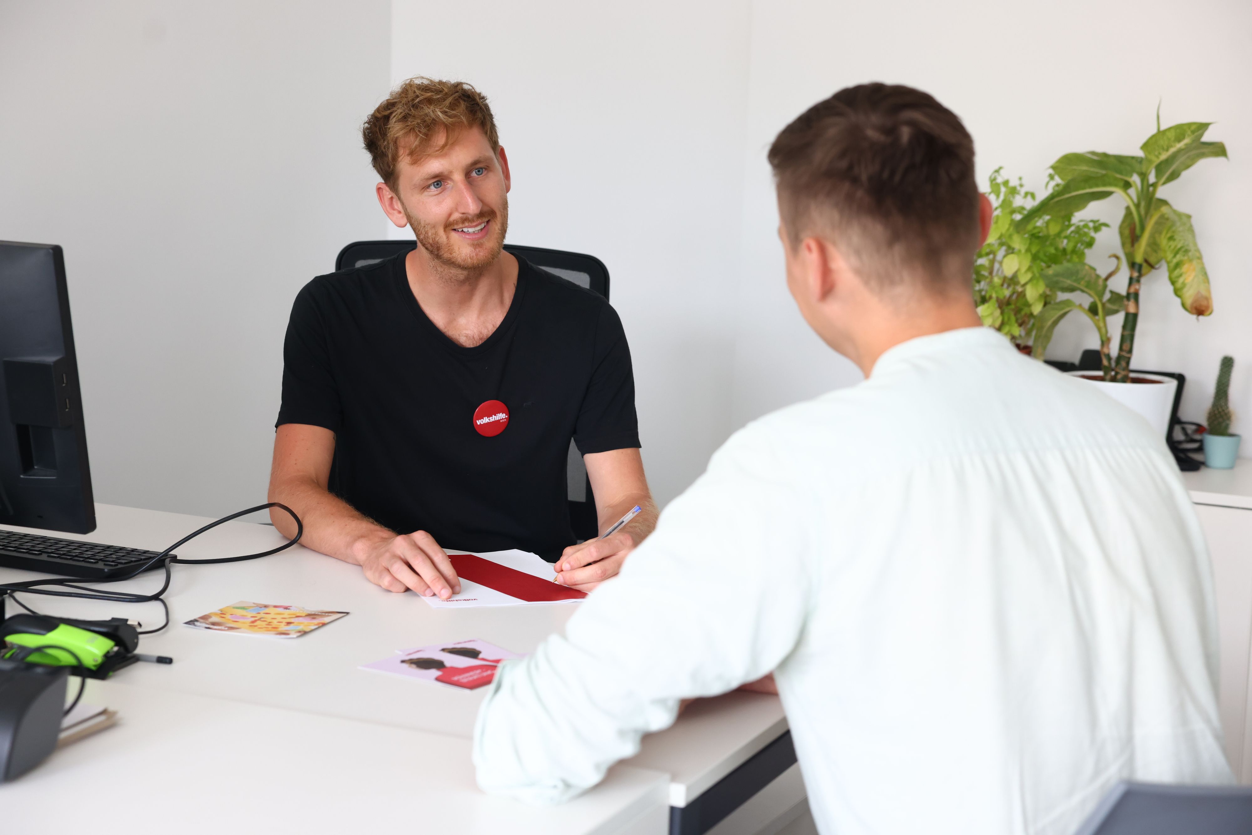 Jörg Reck betreut seit September 2023 Menschen im Rahmen der Männerberatung.