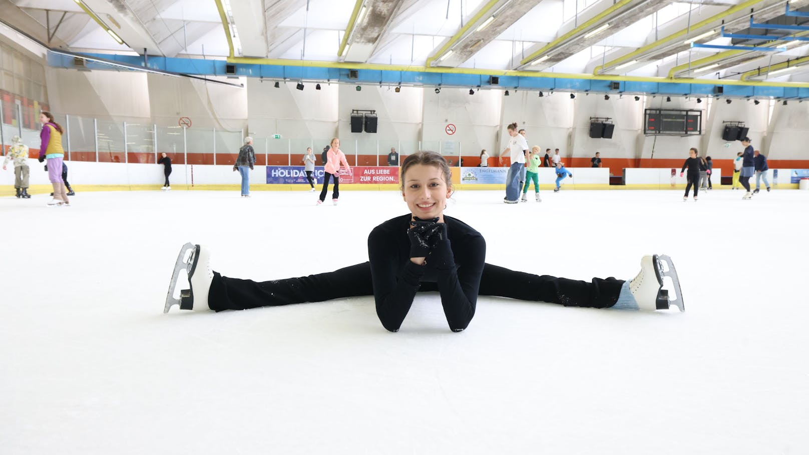 Lousie Mierau (20) macht nebenbei Ballett.