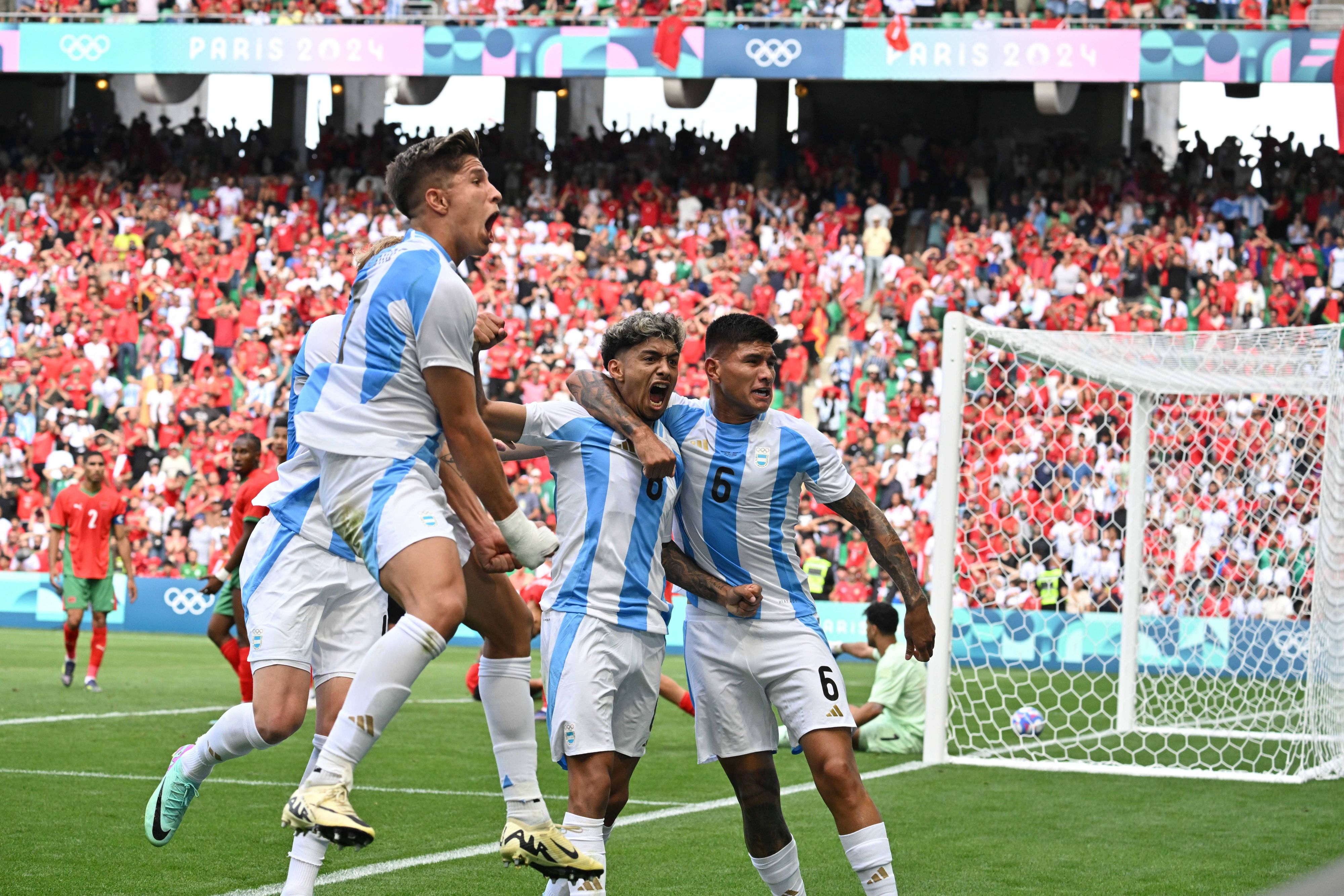 Die Argentinier jubelten in der letzten Minute.