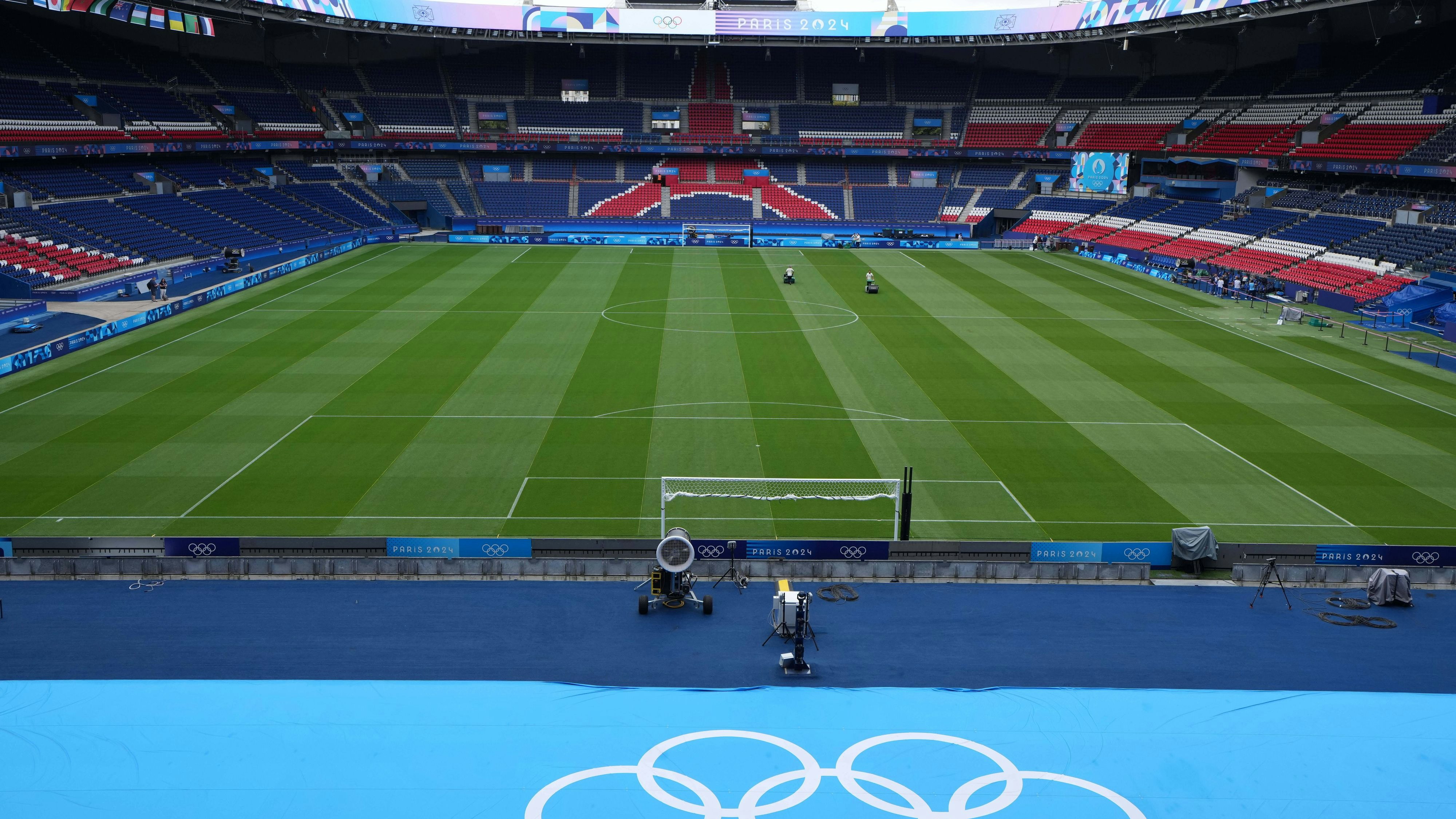 Der Prinzenpark von Paris.