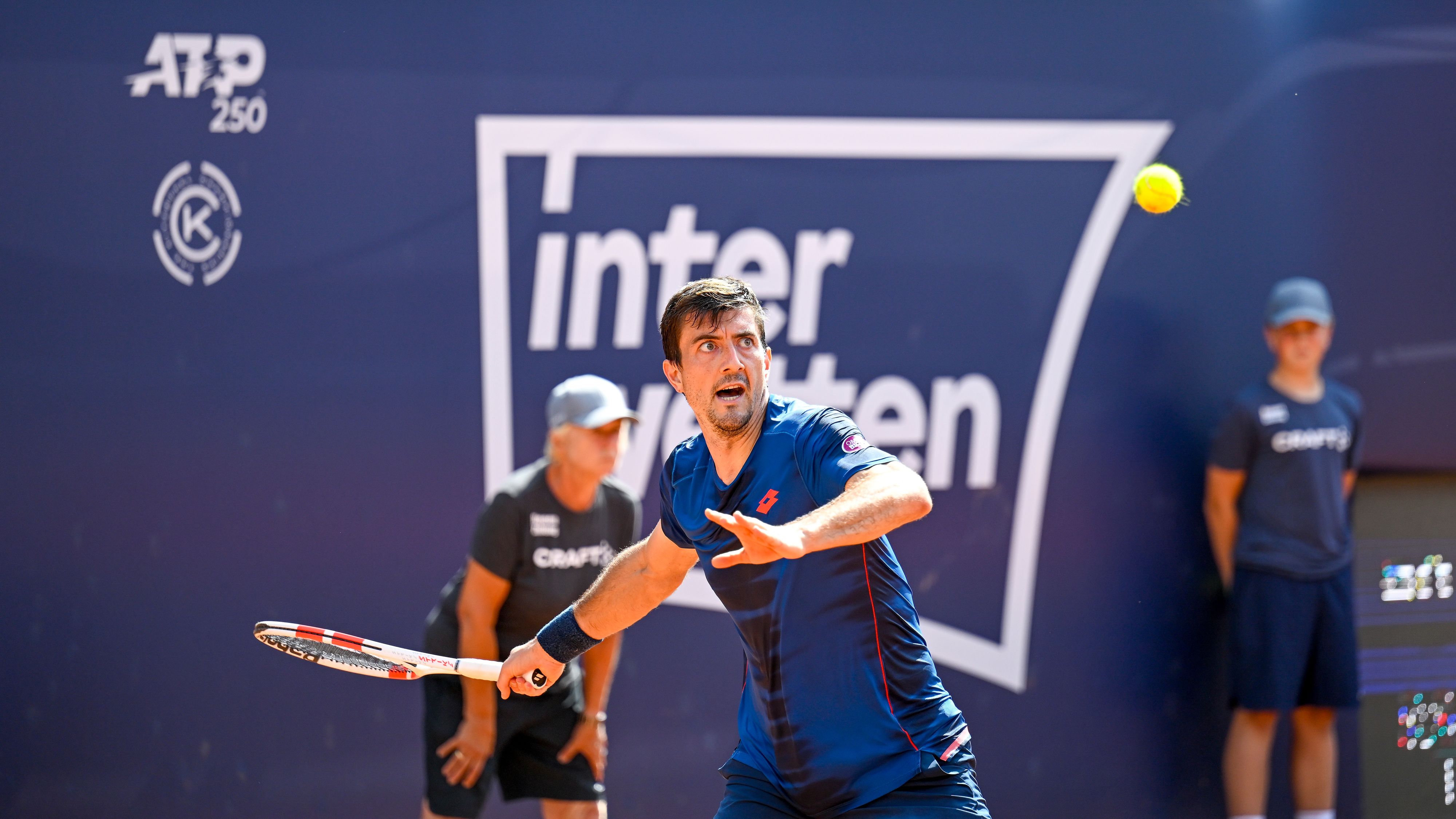 Sebastian Ofner beim ATP-Turnier in Kitzbühel.