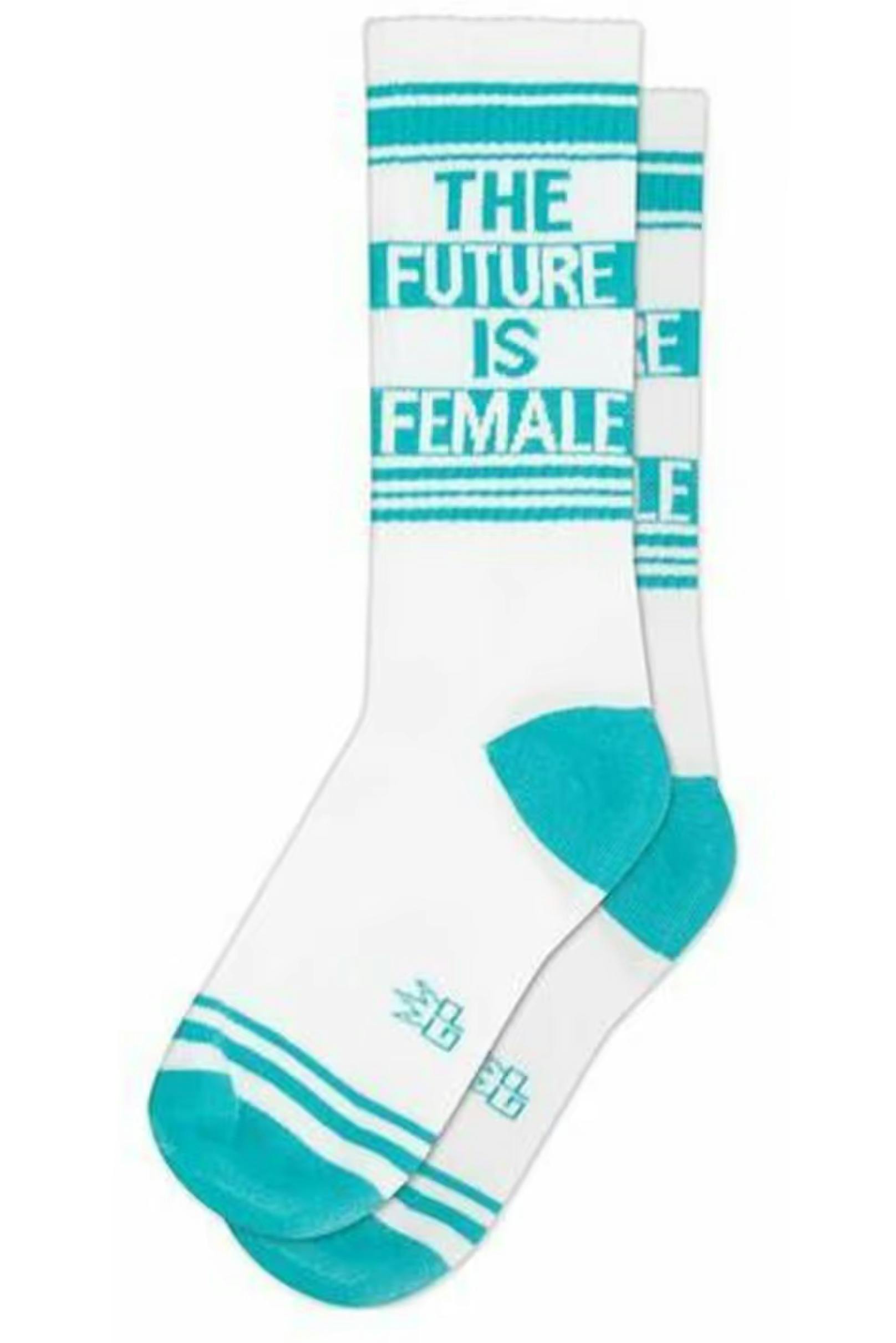 Hinzu kam der Schriftzug auf den Socken: "The Future is Female". Mehr braucht man dazu wohl kaum zu sagen.