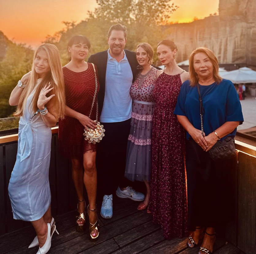 Anna Netrebko besuchte die Oper 