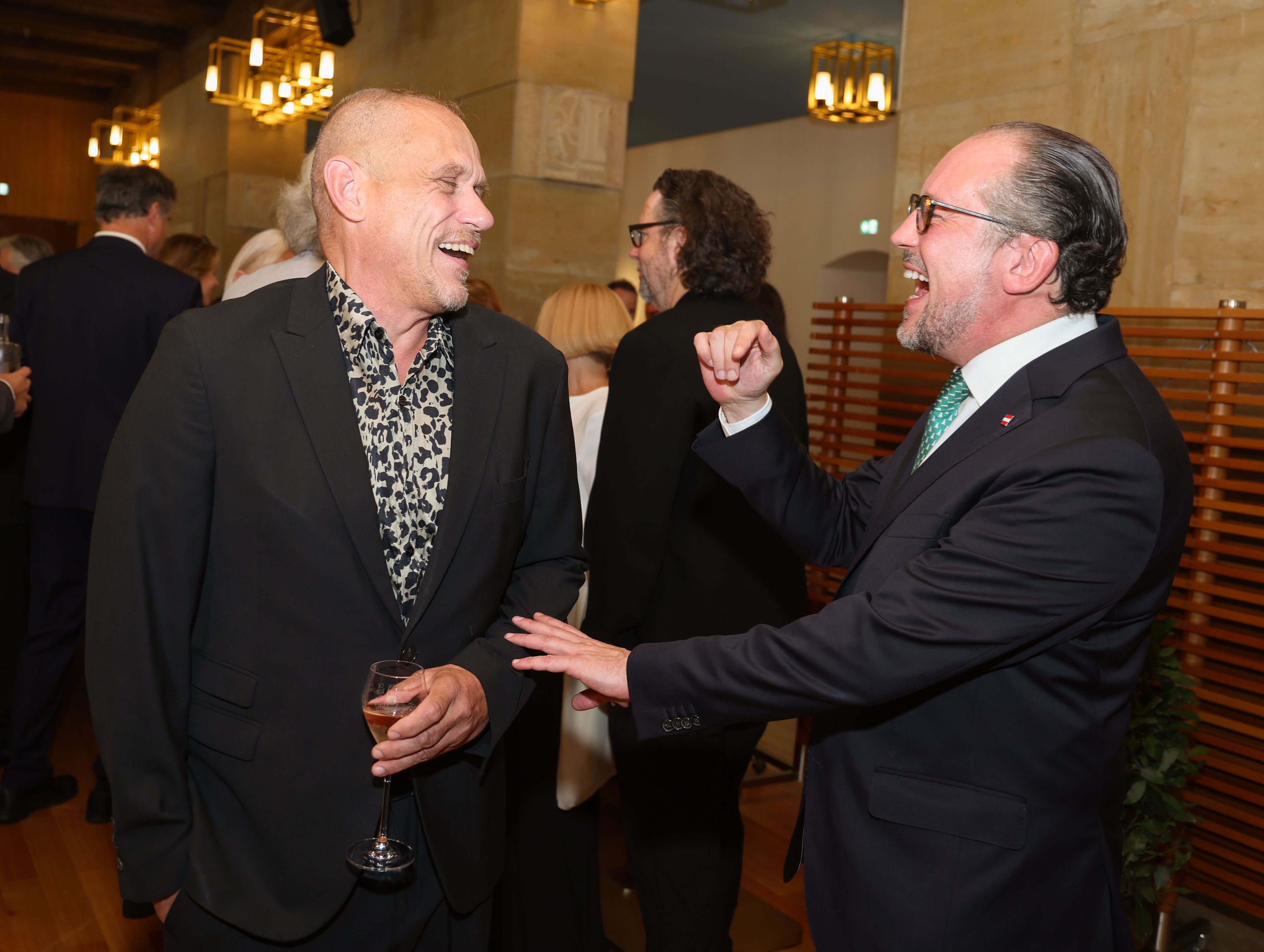 Alexander Schallenberg begrüßte unter anderem Gery Keszler