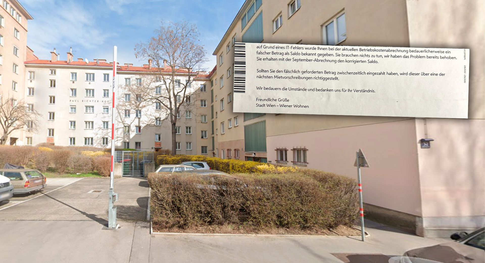 Gemeindebau-Mieter müssen jetzt auf die neue Abrechnung warten. 