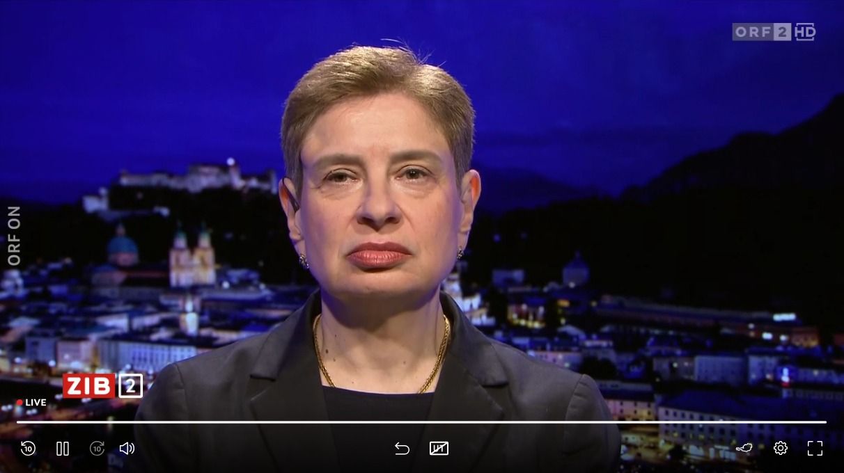 Nina Chruschtschowa, Professorin für Internationale Beziehungen an der New School University in New York, in der ORF-