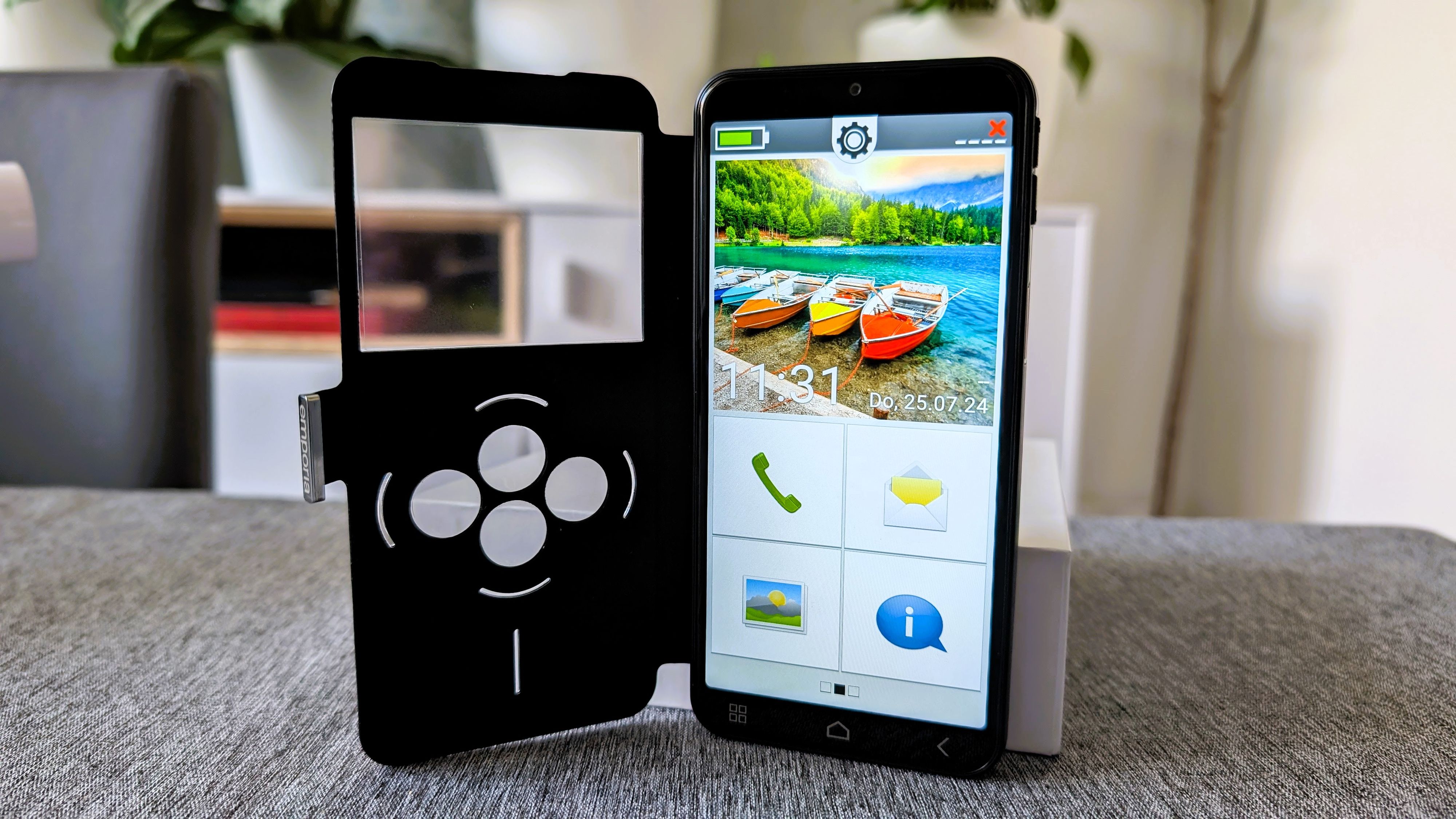 Die wahre Stärke des emporia&nbsp;Smart.6lite zeigt sich erneut beim Betriebssystem beziehungsweise bei der Benutzeroberfläche.