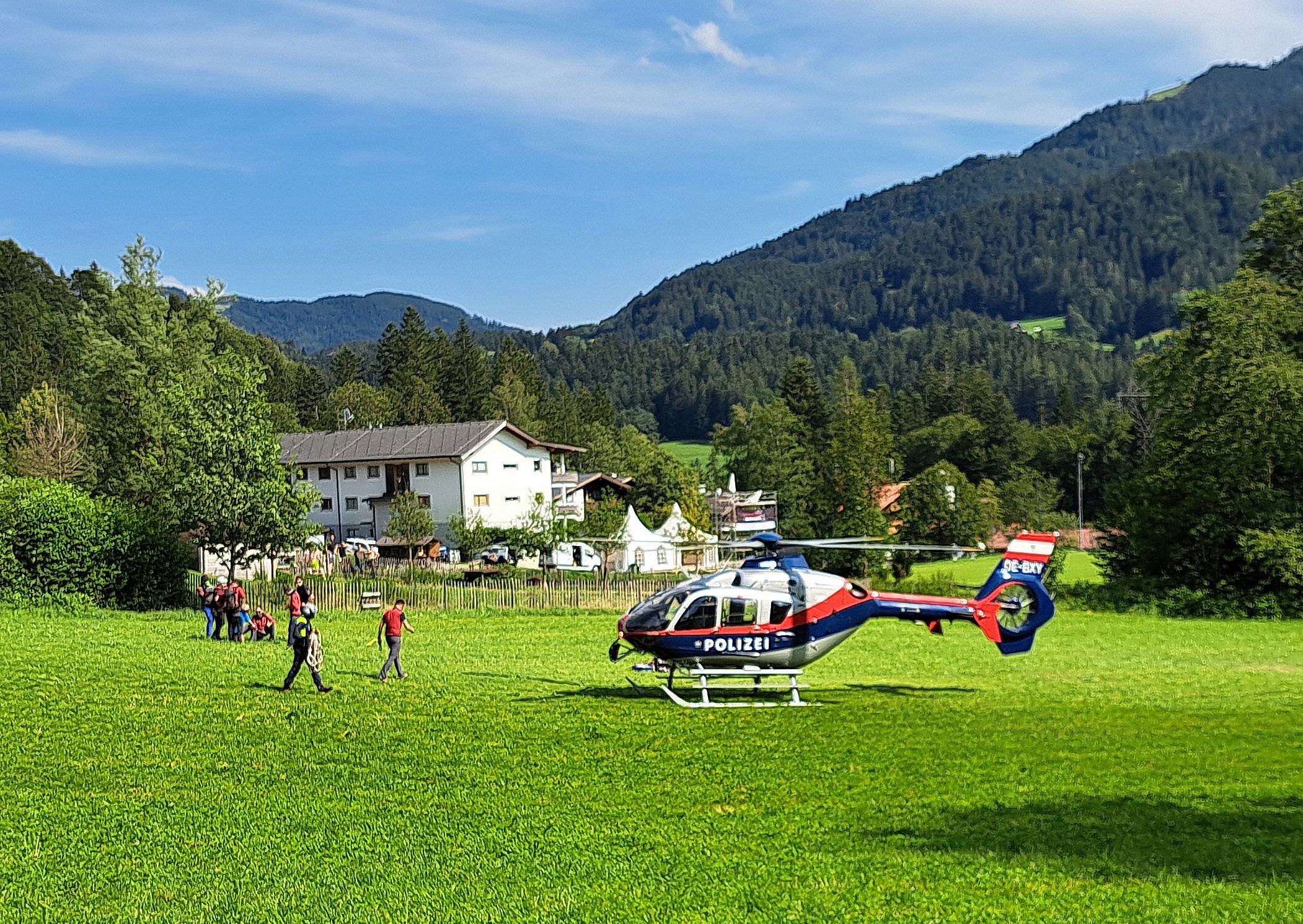 Scheffau am Wilden Kaiser – tödlicher Alpinunfall am Tuxeck.