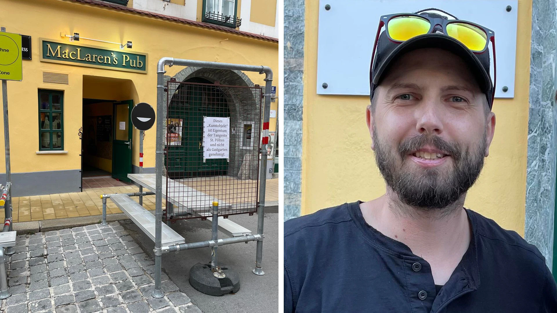 Marco Fuxsteiner geht mit seinem St. Pöltner Pub derzeit durch schwierige Zeiten.