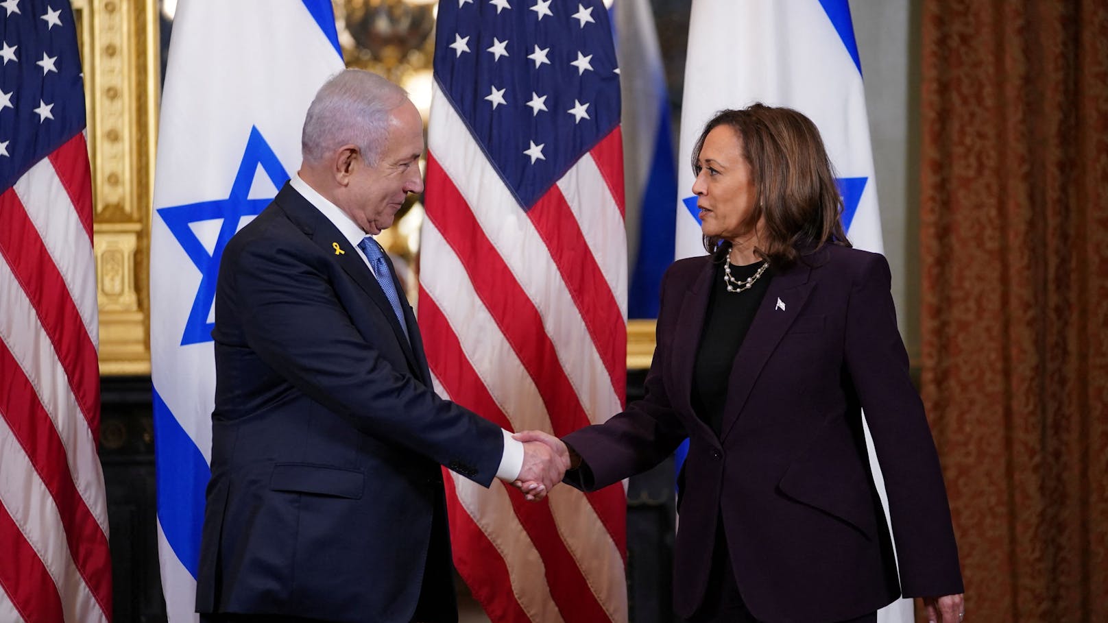 Harris-Treffen mit Netanjahu: "Werde nicht schweigen"