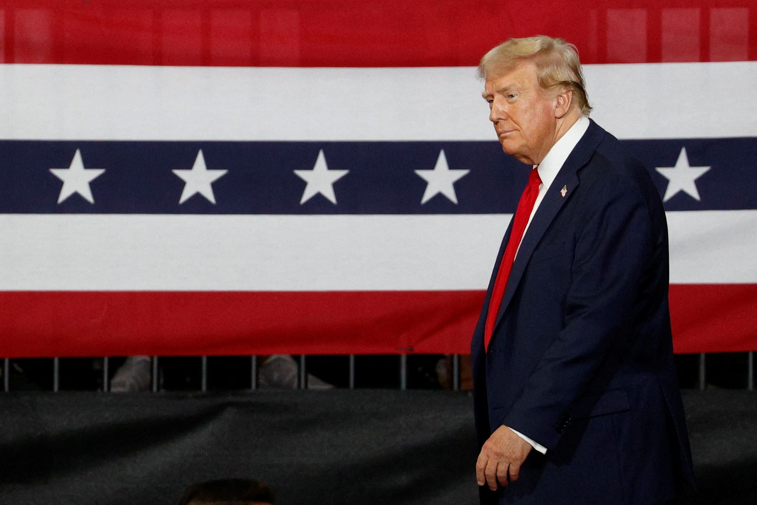 Donald Trump richtete deutliche Worte in Richtung des Iran. 