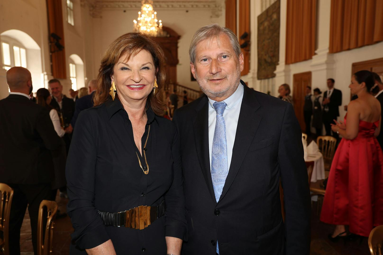 Johannes Hahn und Sussanne Riess-Hahn