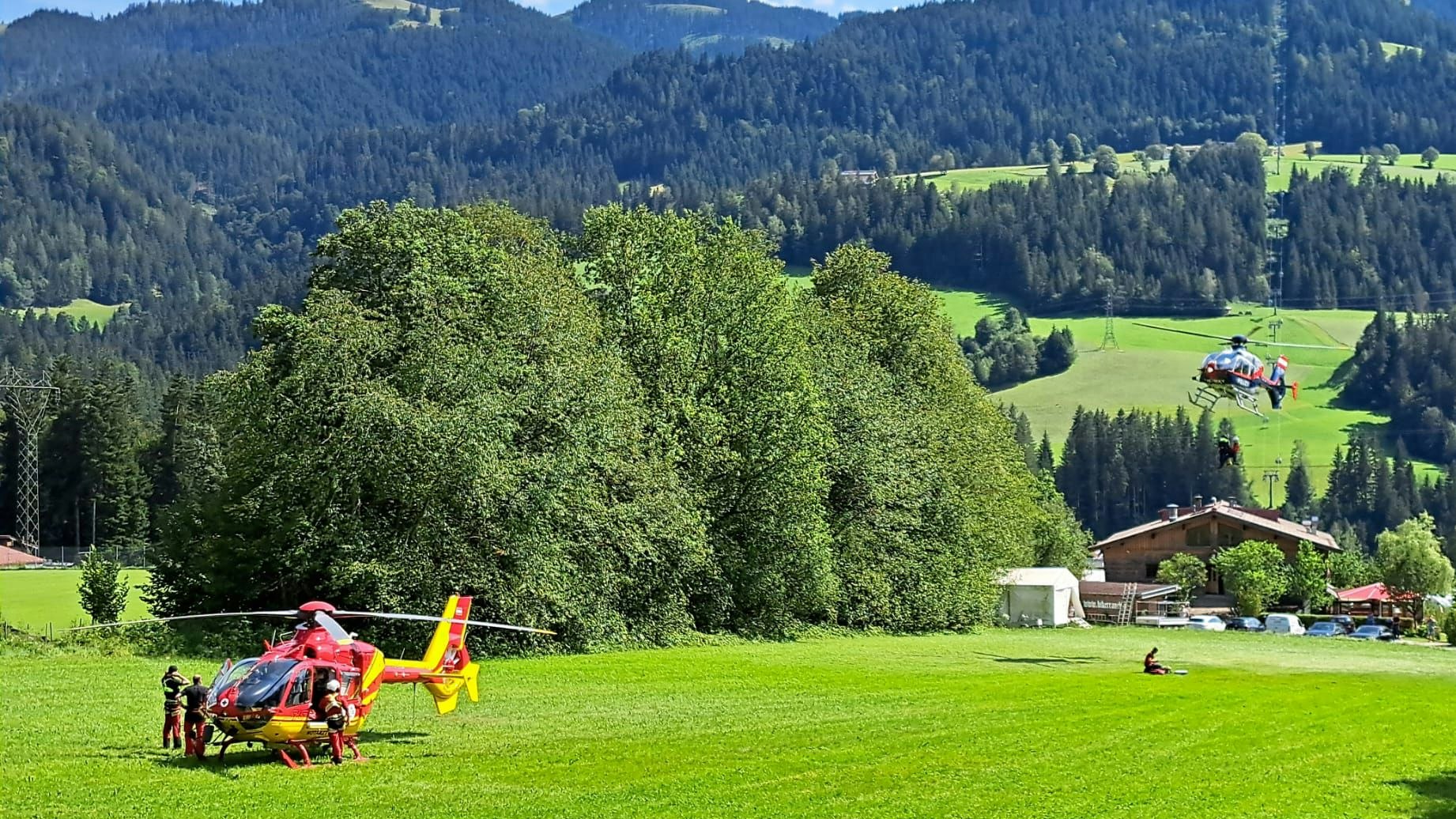 Auch ein Großaufgebot an Einsatzkräften konnte den Mann nicht retten 