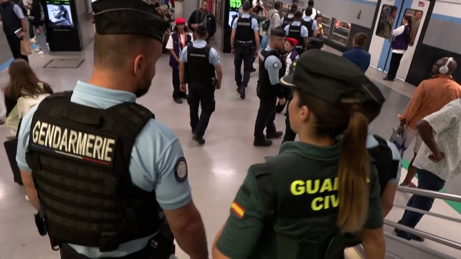 Olympische Spiele - zehntausende Polizisten im Einsatz