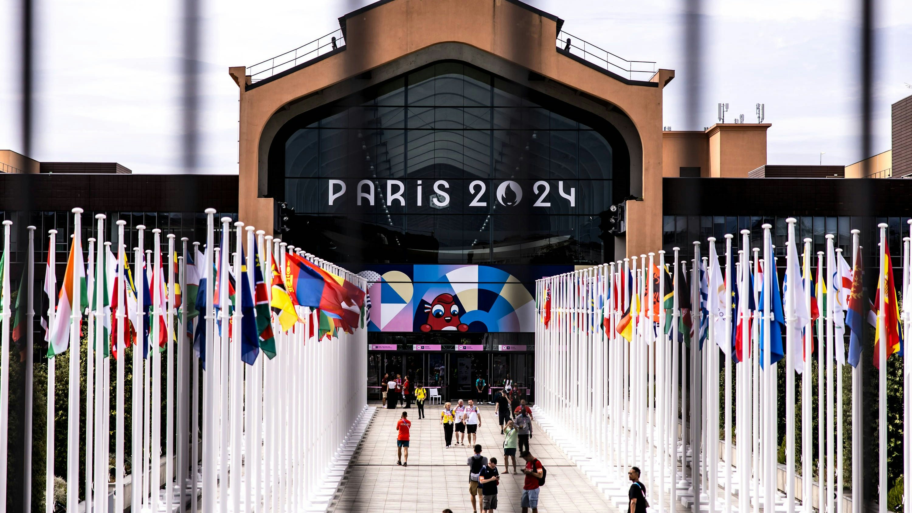 Das Olympische Dorf in Paris