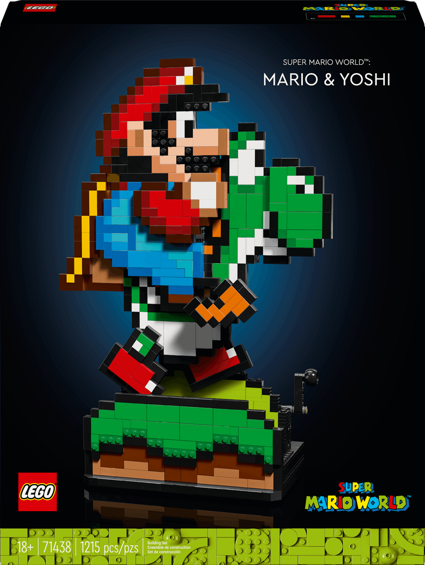 "Die nostalgischen Grafiken der früheren Generation der '<a data-li-document-ref="100087512" href="https://www.heute.at/s/lego-super-mario-so-hast-du-noch-nie-gespielt-100087512">Super Mario</a>'-Spiele spiegeln sich...