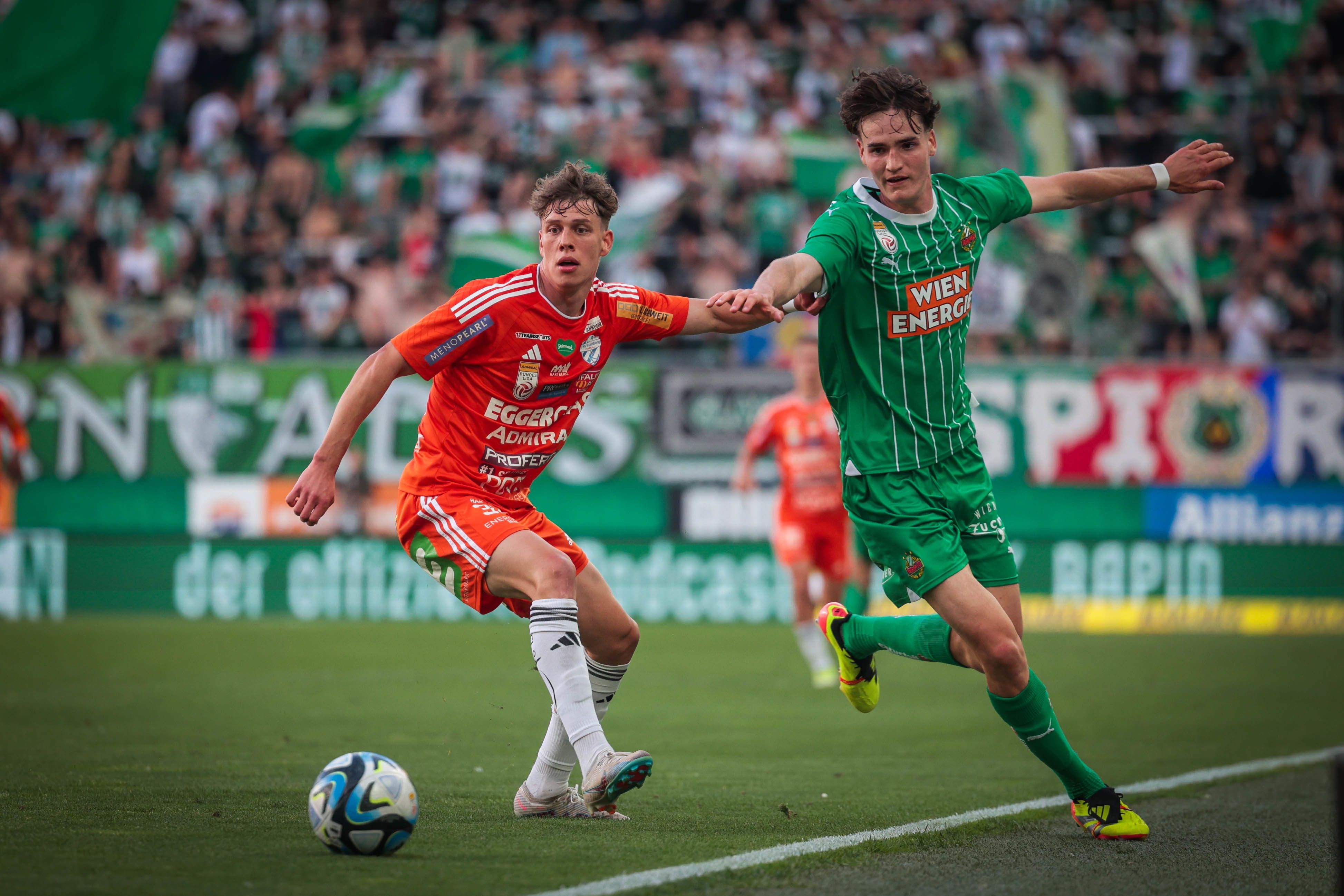 Rapid rechnet auch in der kommenden Saison mit Nikolas Sattlberger. 