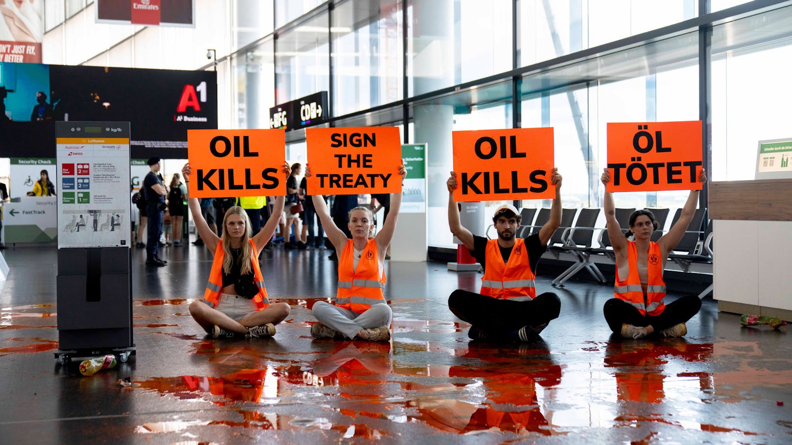 Flughafen verklagt Klima-Aktivisten auf 36.000 Euro