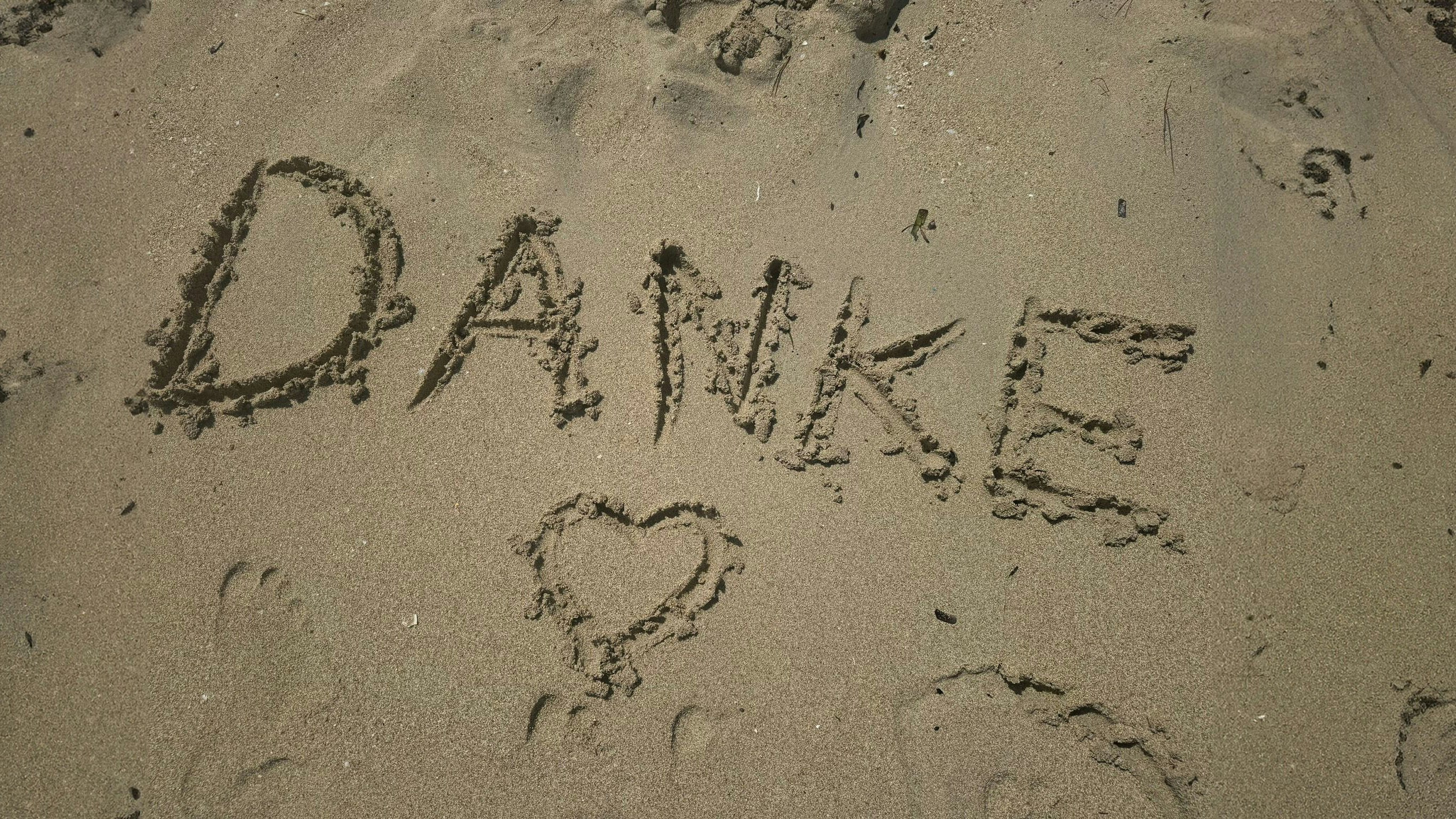 Die rührende Grußbotschaft aus dem Urlaub