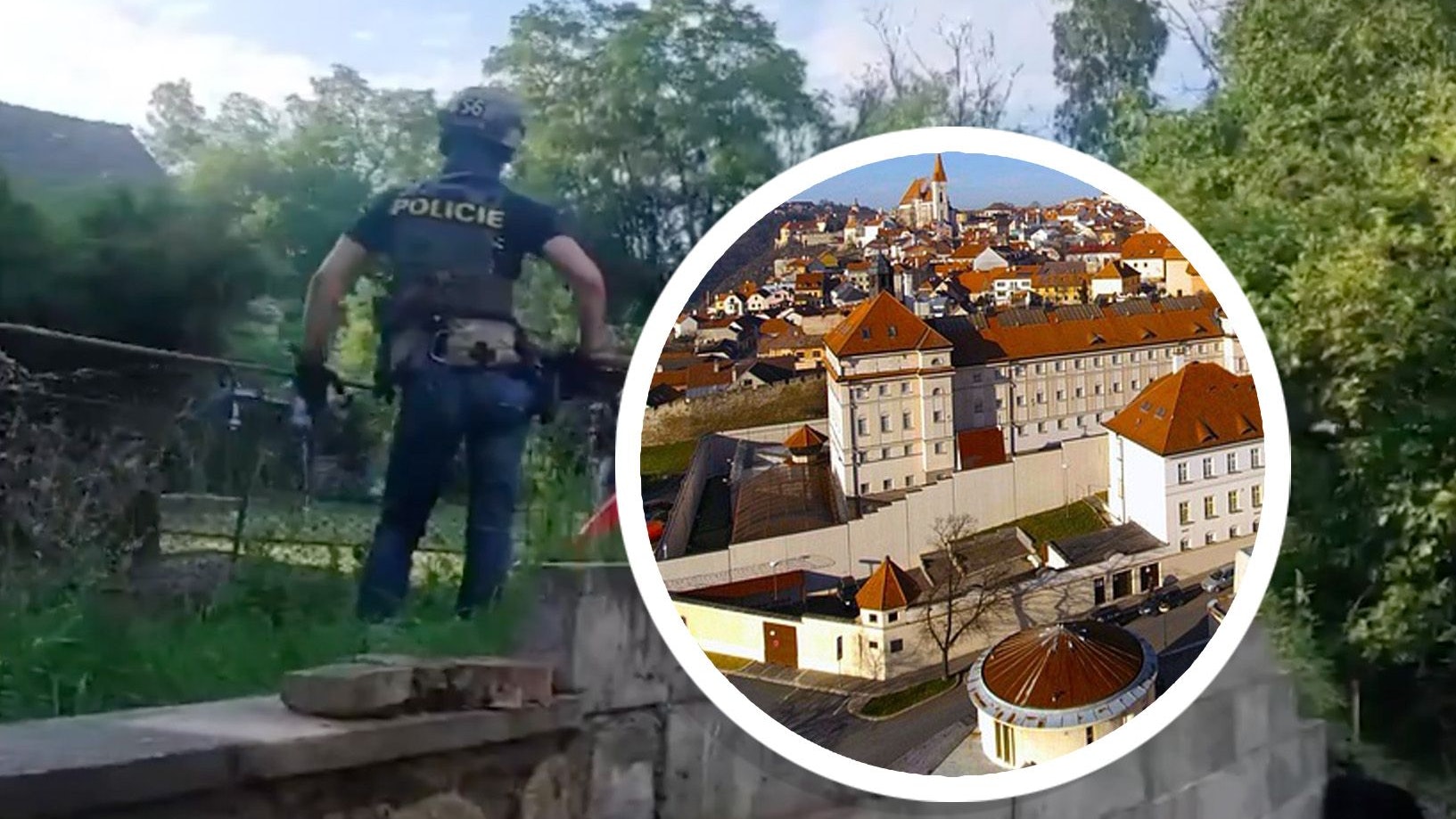 Nach der spektakulären Festnahme sitzt der dringend mordverdächtige Mann mitlerweile in Znain in Übergabehaft.