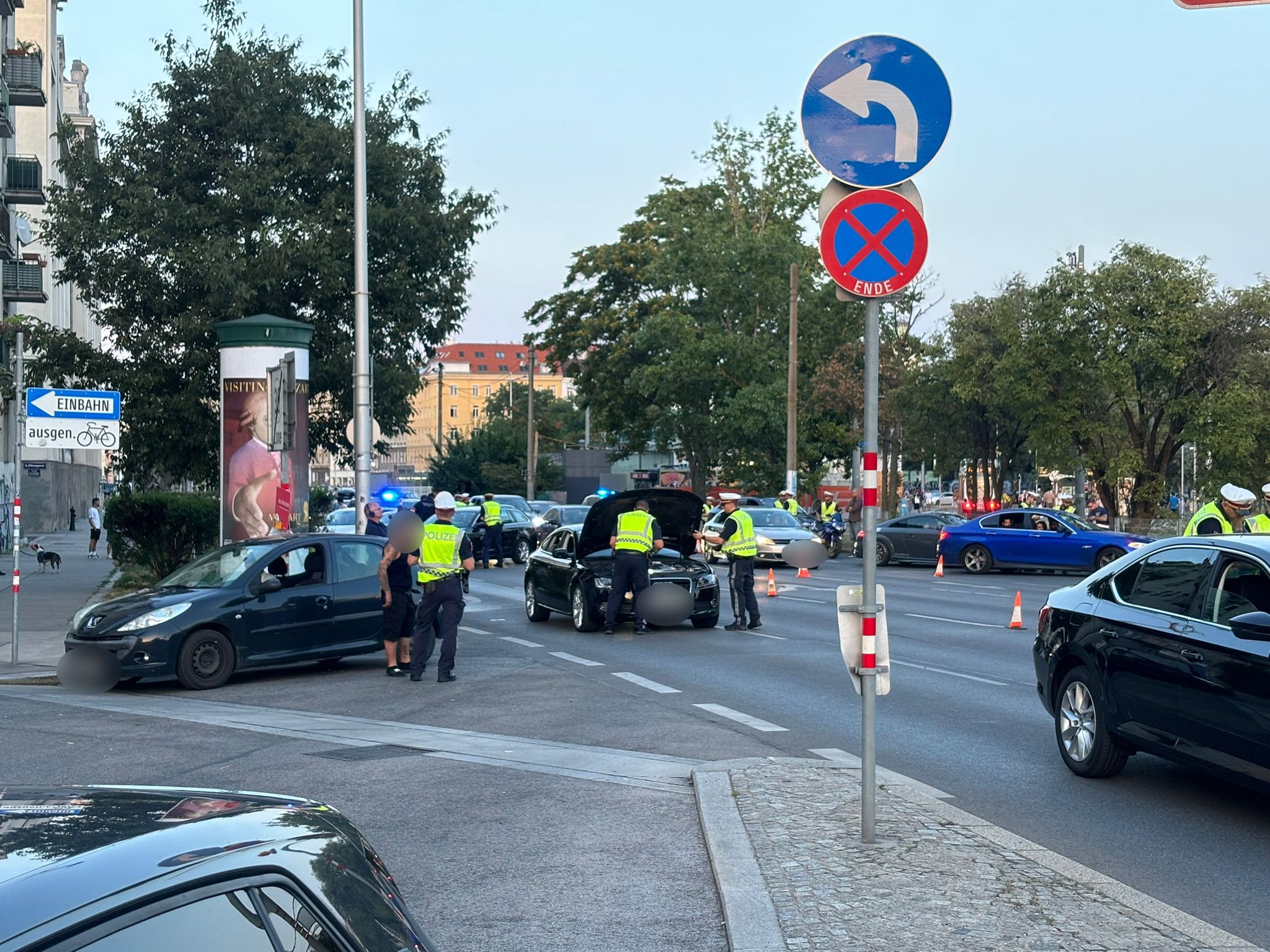 Die Amtshandlungen erstreckten sich über das gesamte Wiener Stadtgebiet.
