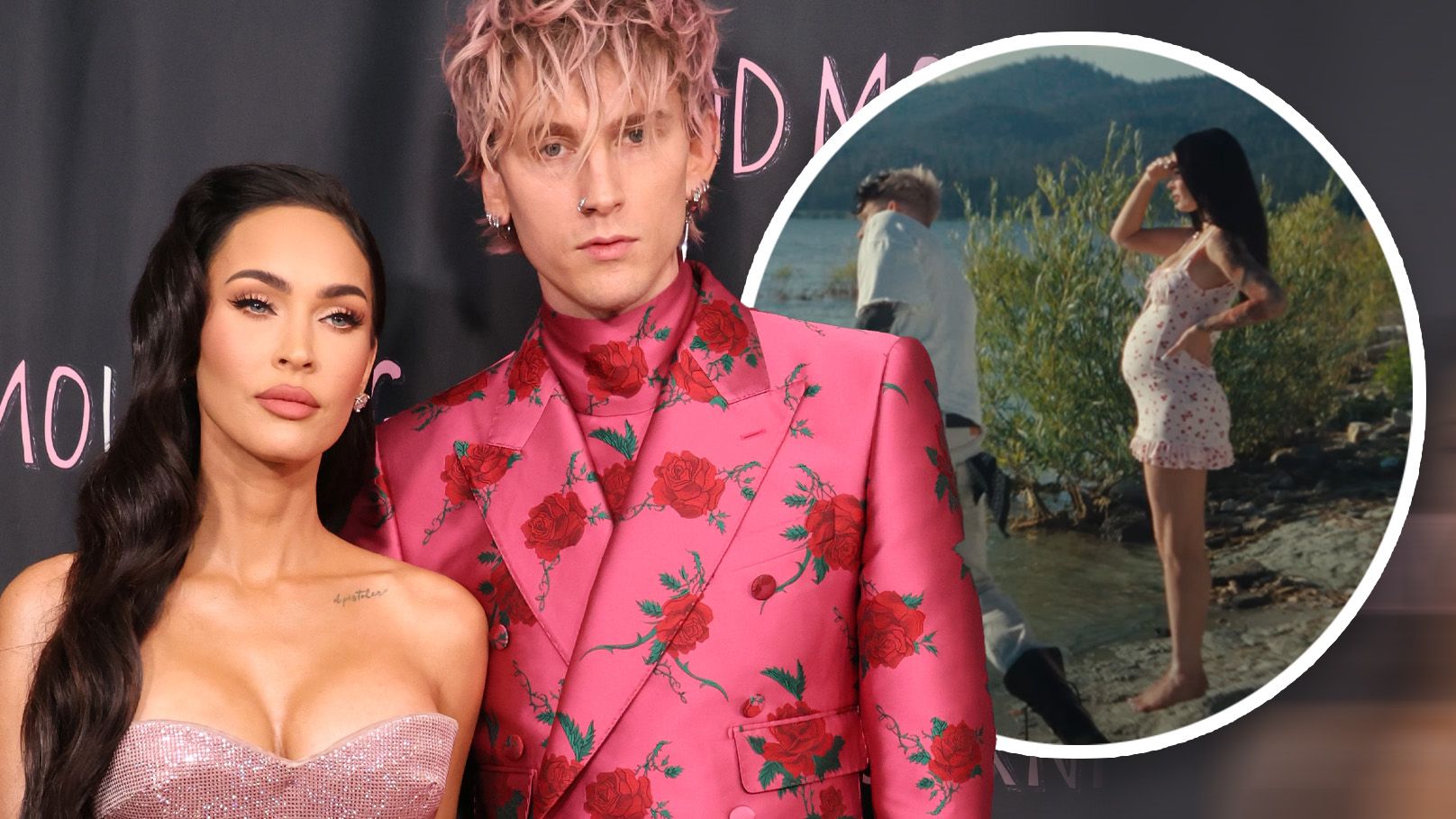 Megan Fox zeigt sich im neuen Musikvideo von Machine Gun Kelly mit Babybauch.
