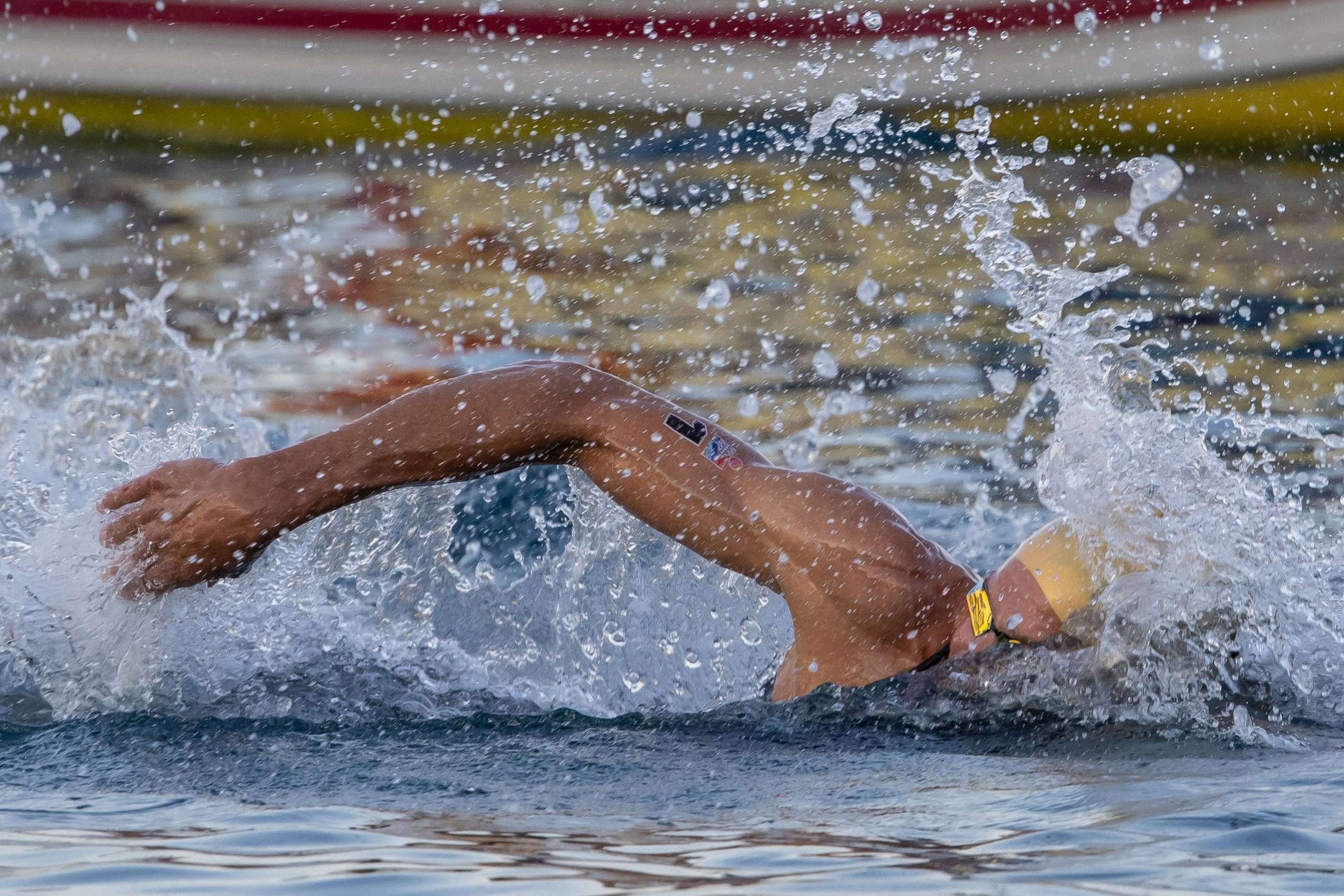 Jan Frodeno 2023 beim Ironman in Nizza.