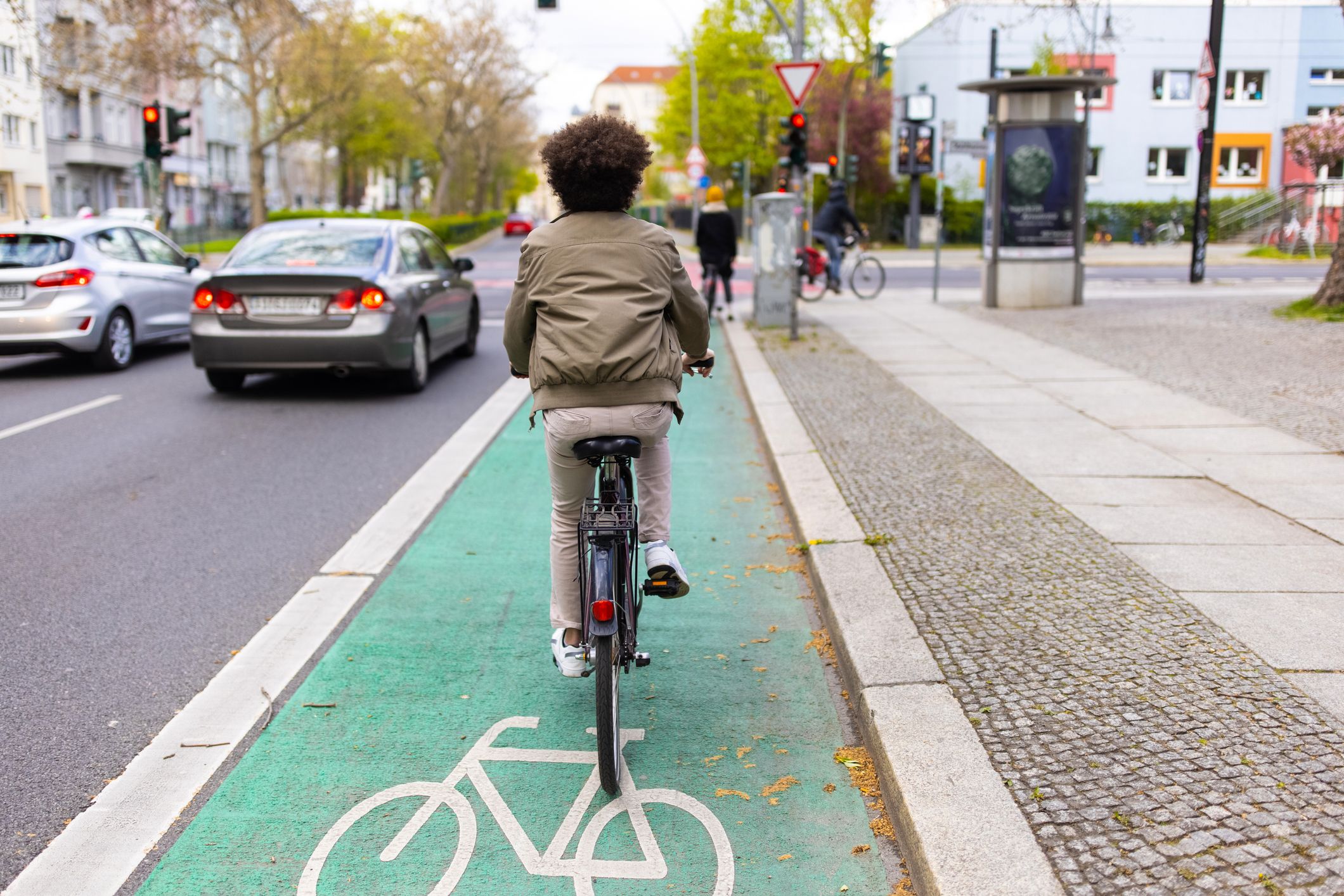 Anrainer in Wien machen gegen geplanten Radweg mobil.