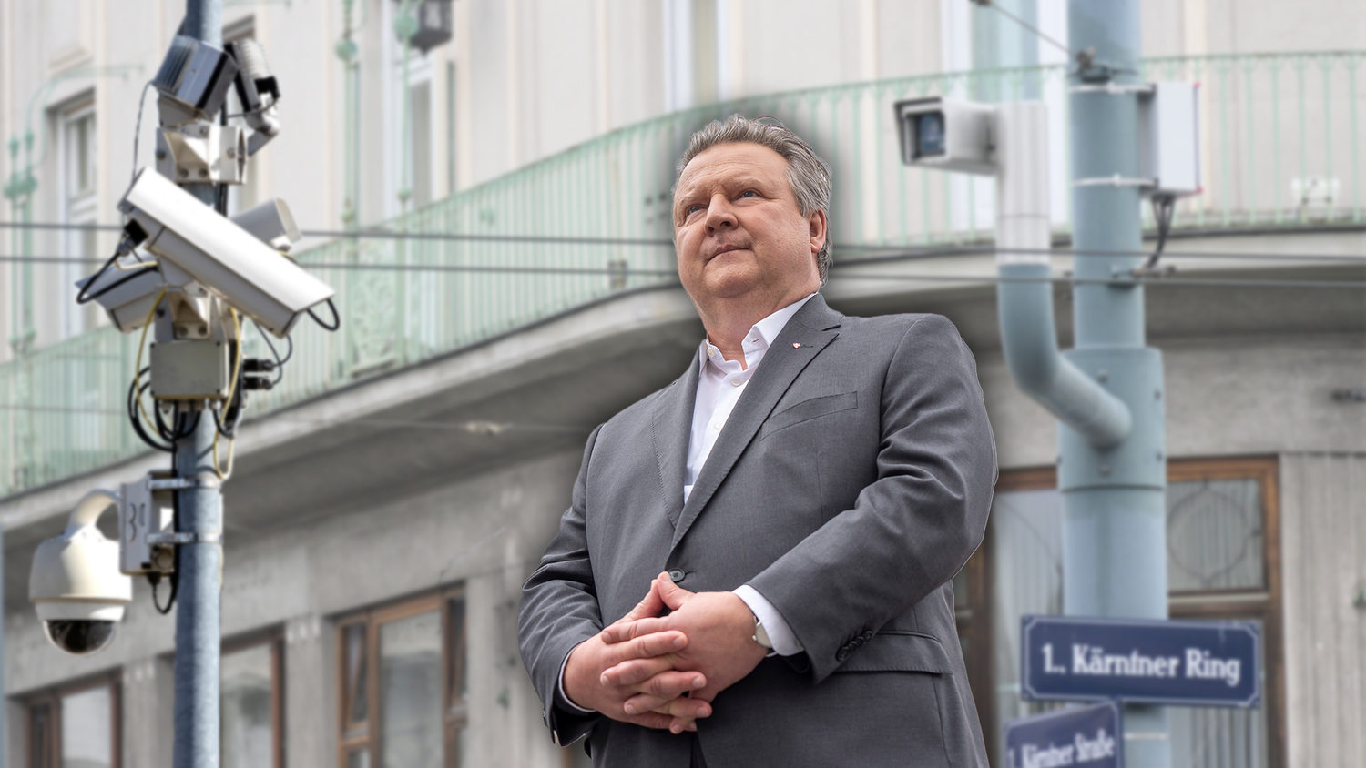 Bürgermeister Michael Ludwig will jetzt mehr Überwachung in Wien.