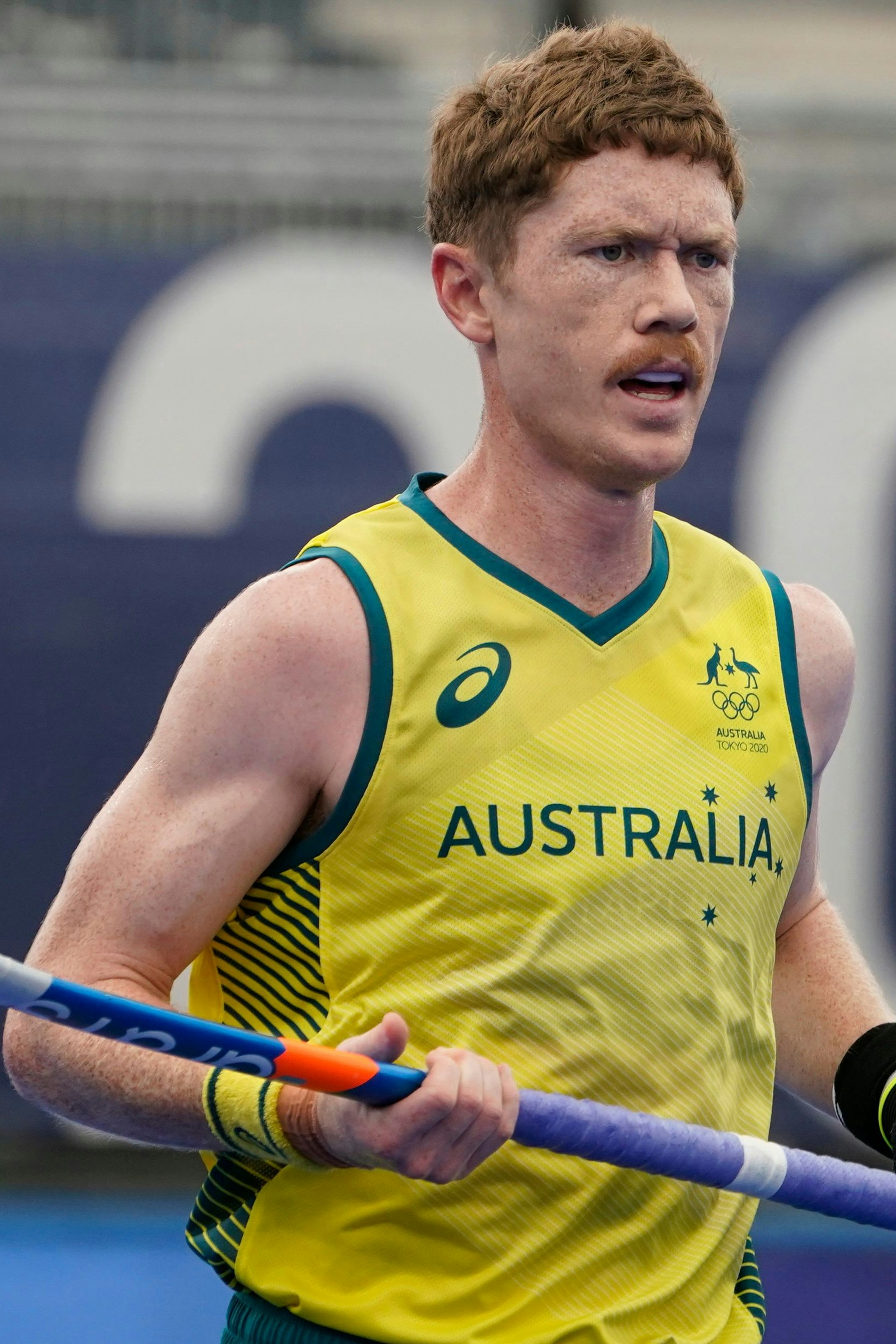 Ließ sich nur zwei Wochen vor Beginn der Olympischen Spiele in Paris amputieren: Matt Dawson, 30, Verteidiger im Team der "Kookaburras", der Landhockey-Nationalmannschaft