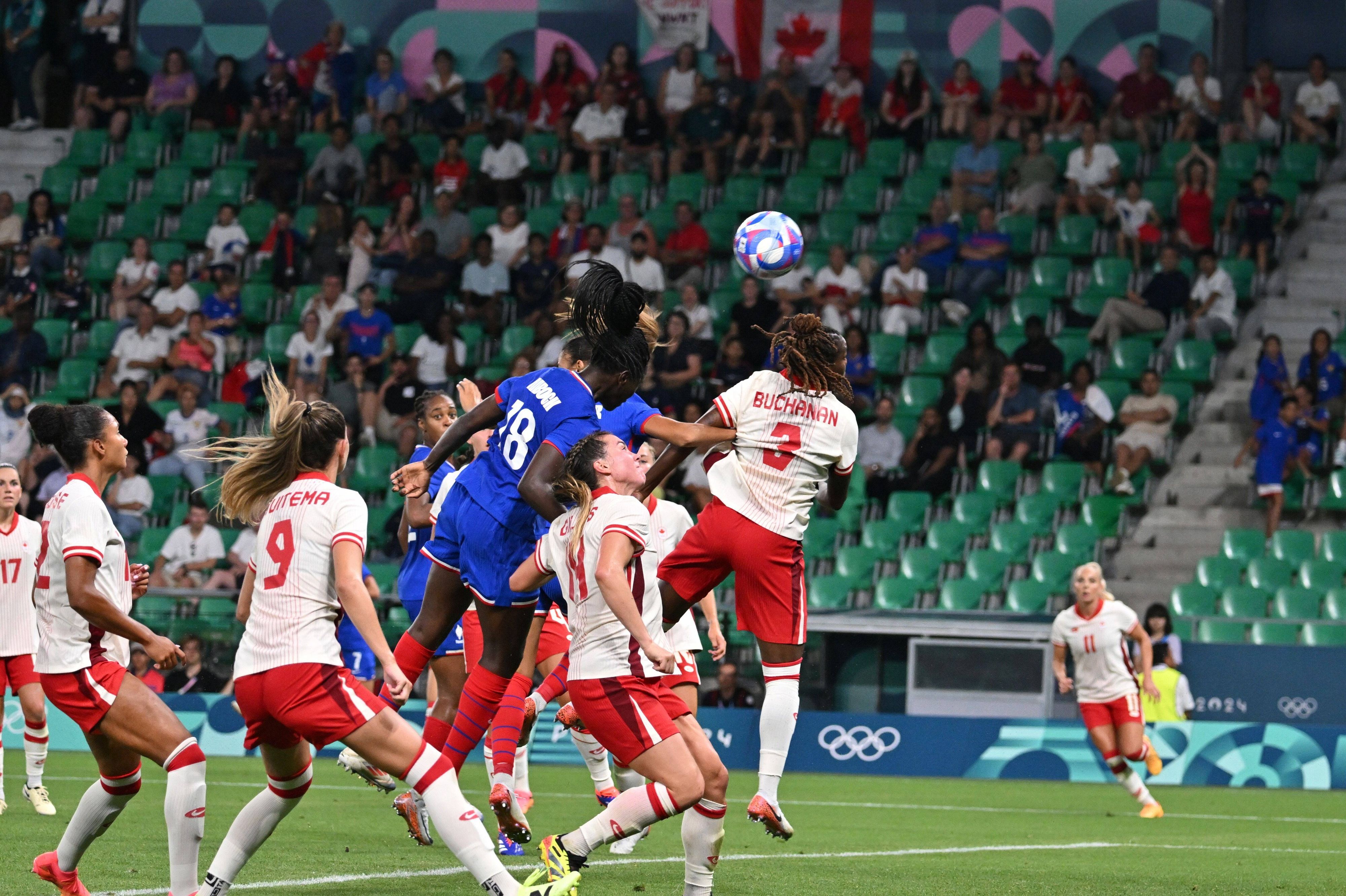 Am Platz gewannen die kanadischen Frauen bis jetzt alle Spiele.
