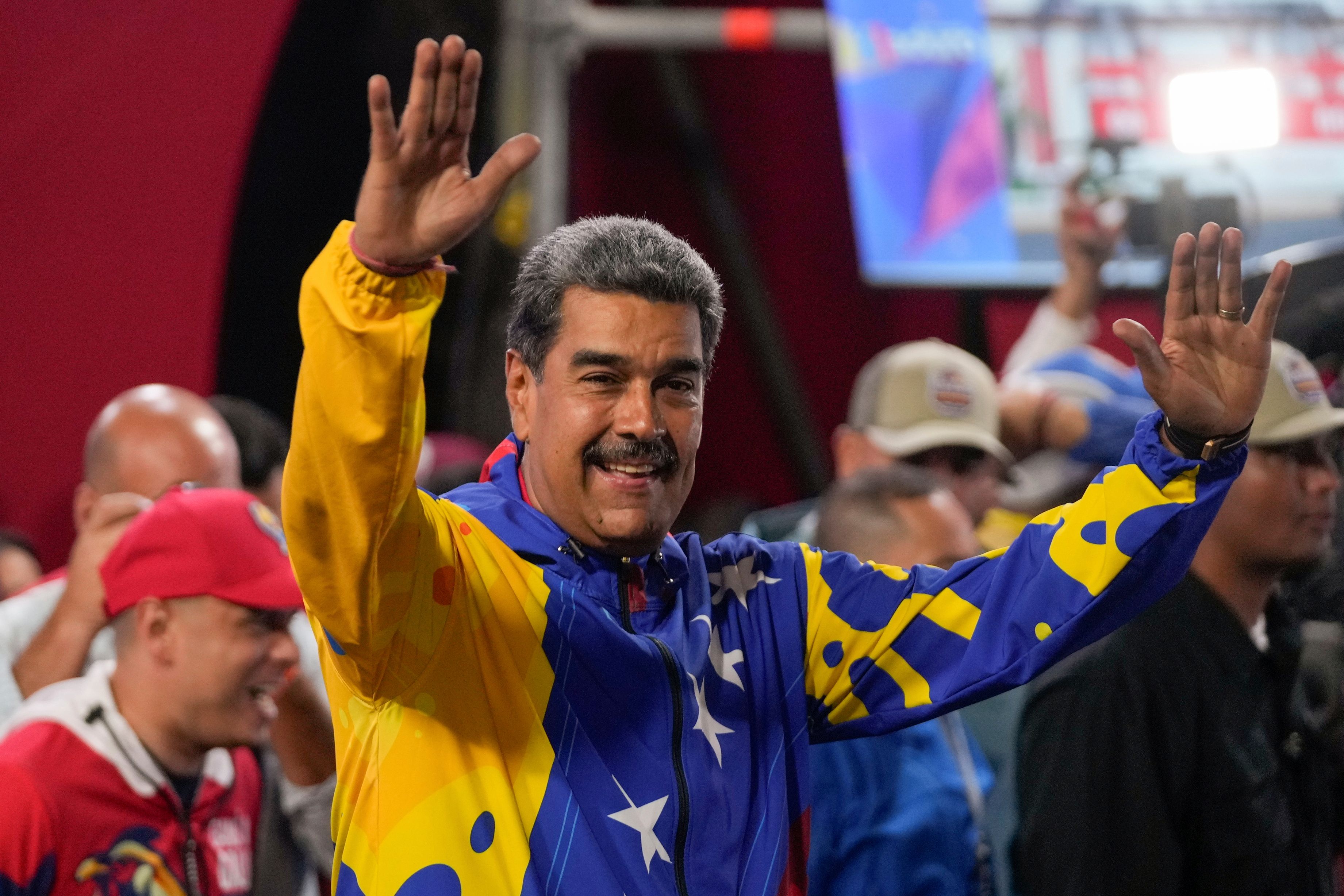 Venezuelas <strong>Nicolás Maduro</strong> feiert Weihnachten schon im Oktober.